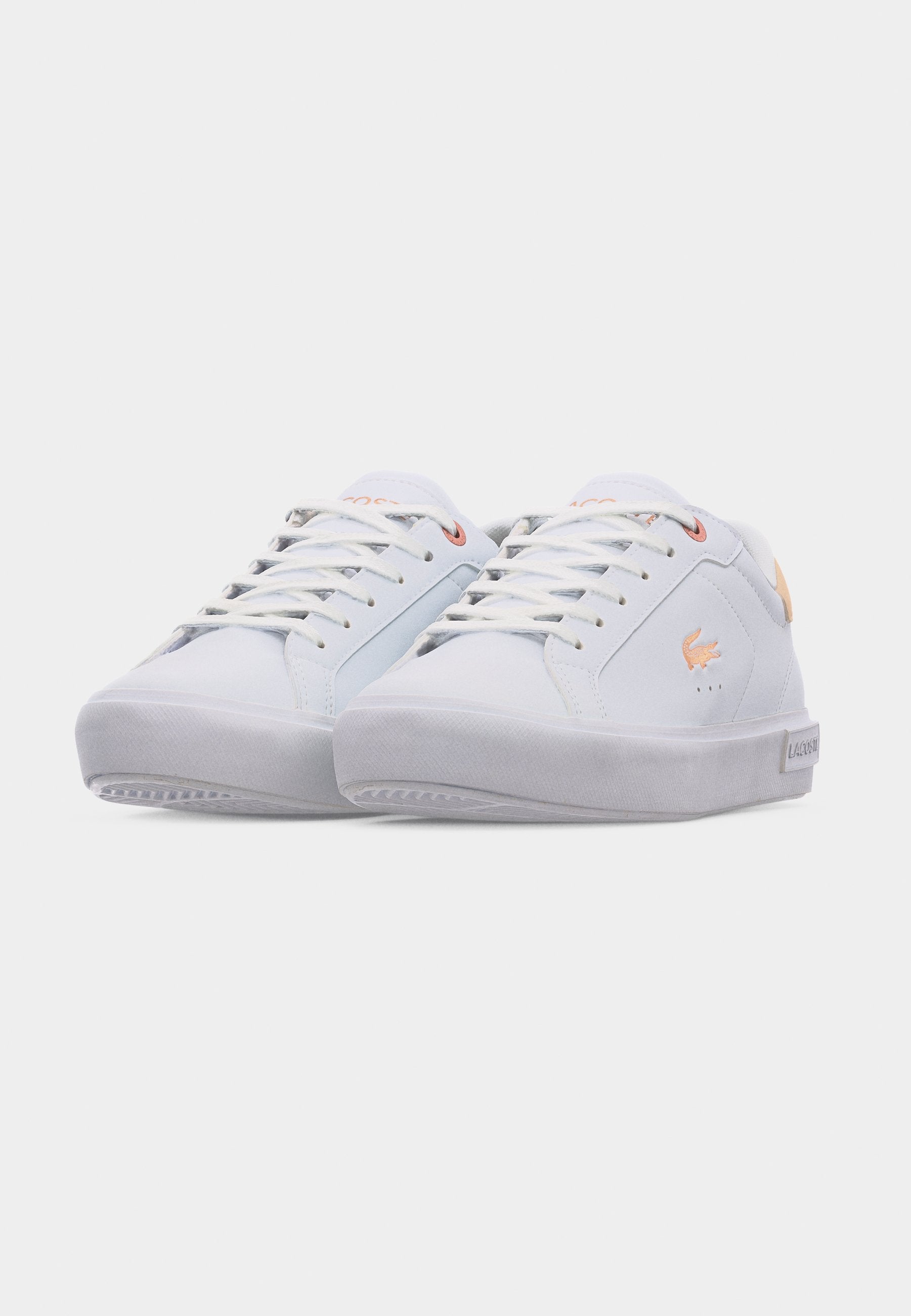 JUNIOR POWERCOURT BLUSH LACES - Trainers - white/light pink