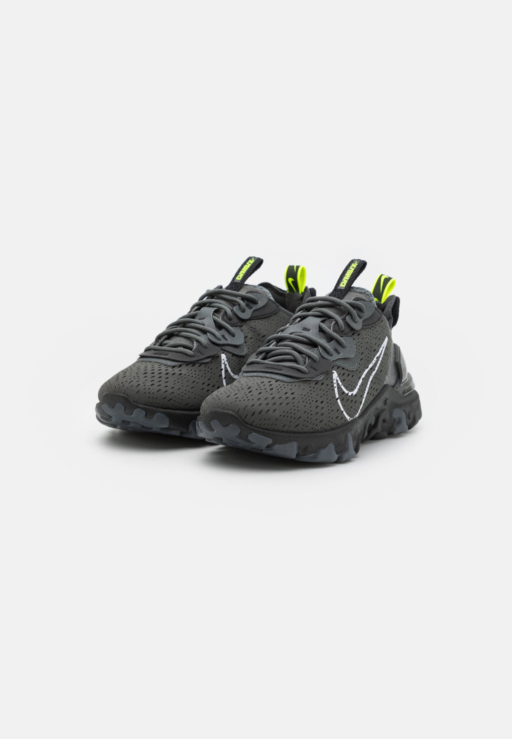 REACT VISION WT UNISEX - Trainers - iron grey/white/volt/black