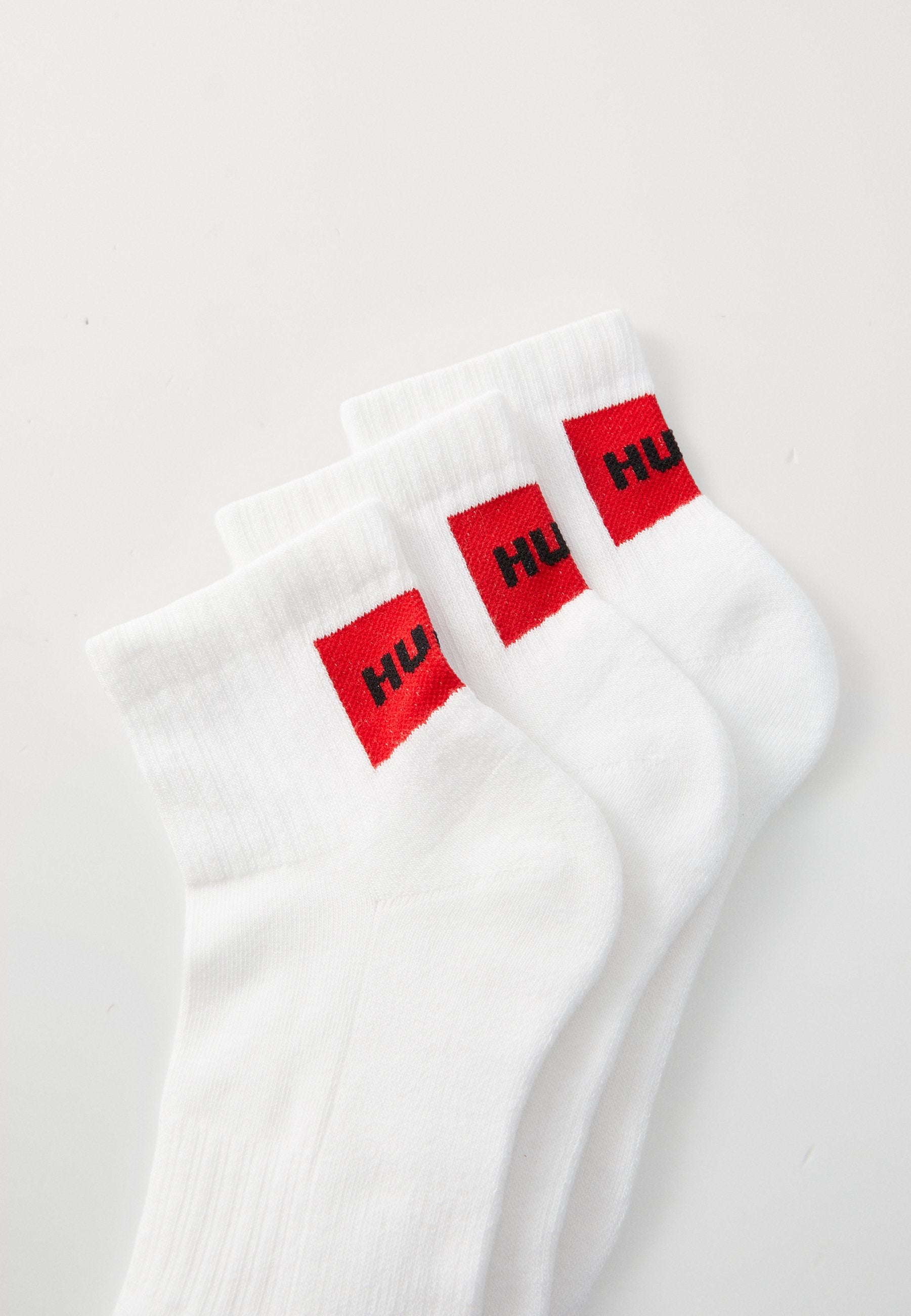LABEL 3 PACK - Sneaker socks - white