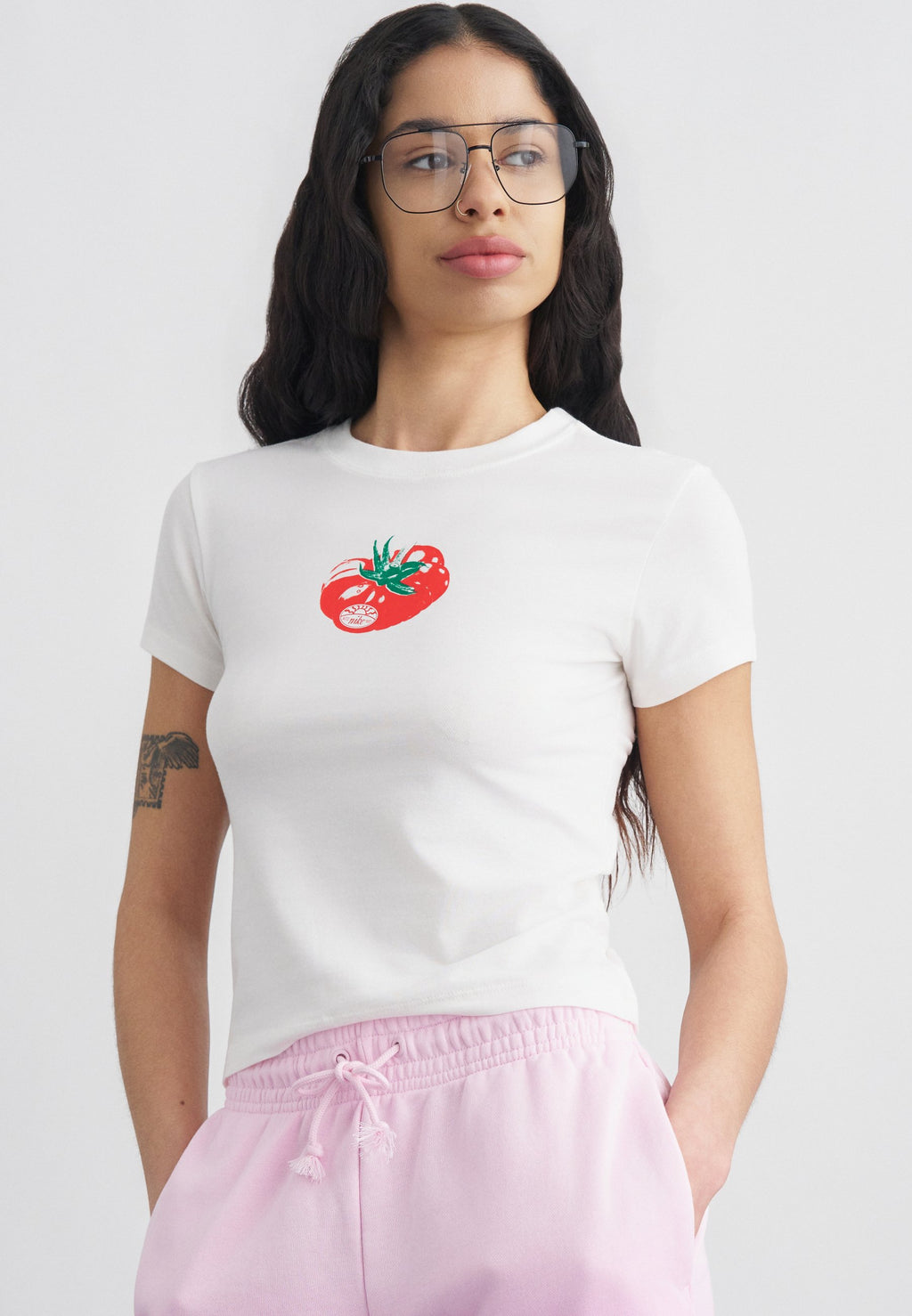 TEE - Print T-shirt - sail