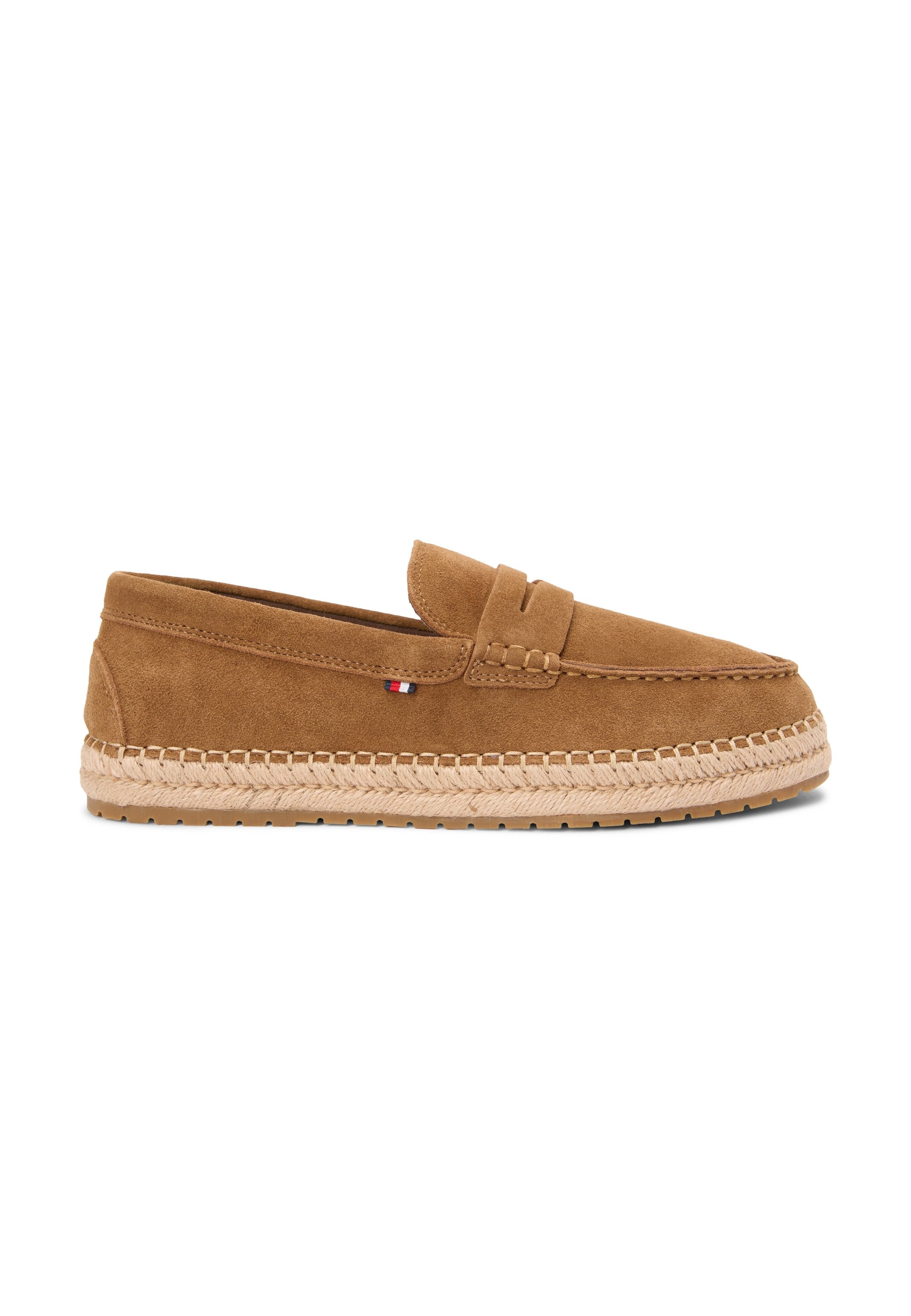 SUEDE FLEXIBLE SOLE ESPADRILLES - Espadrilles - coconut grove