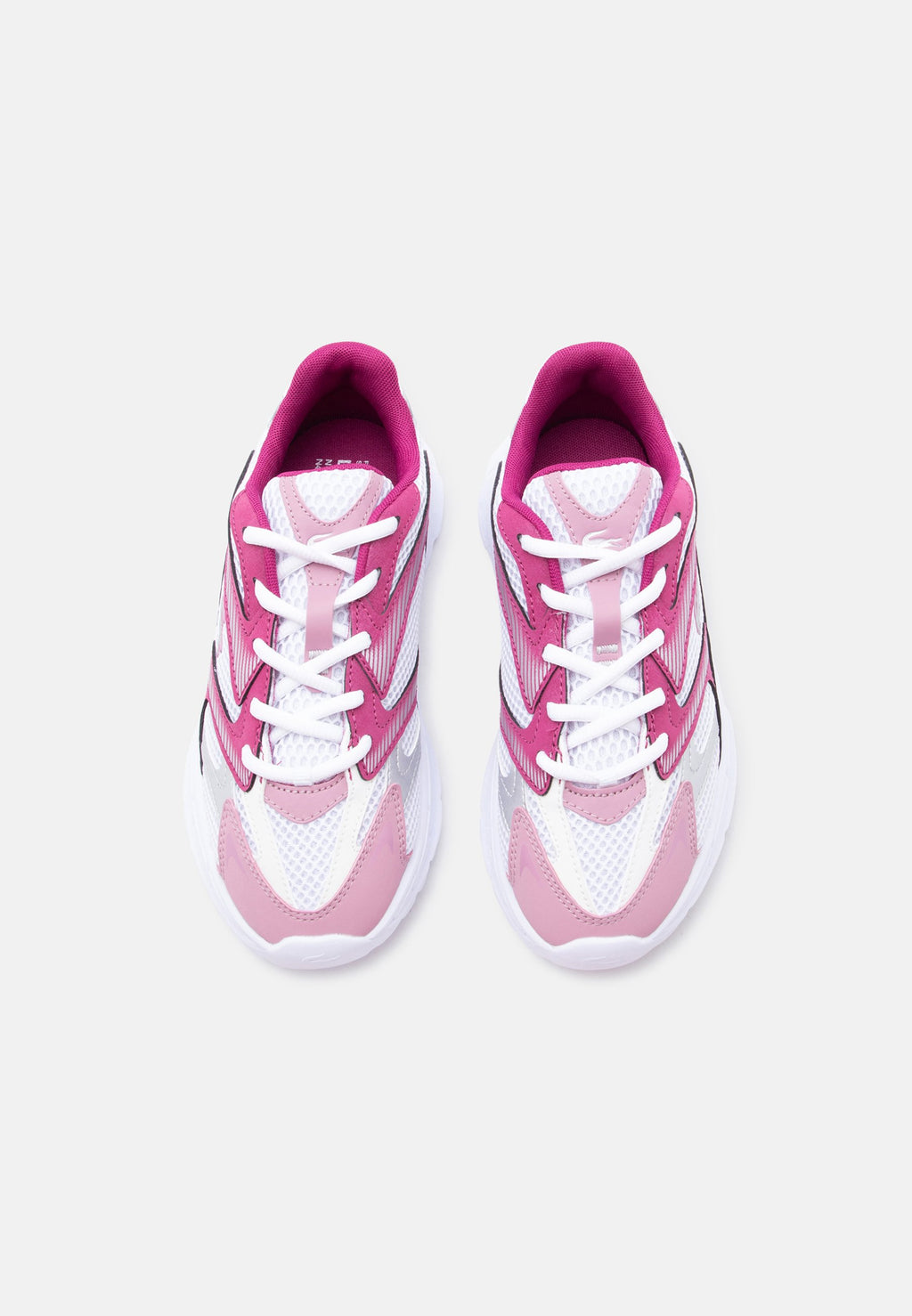 JUNIOR L003 NEO SHOT BLUSH LACES - Trainers - white/dark purple