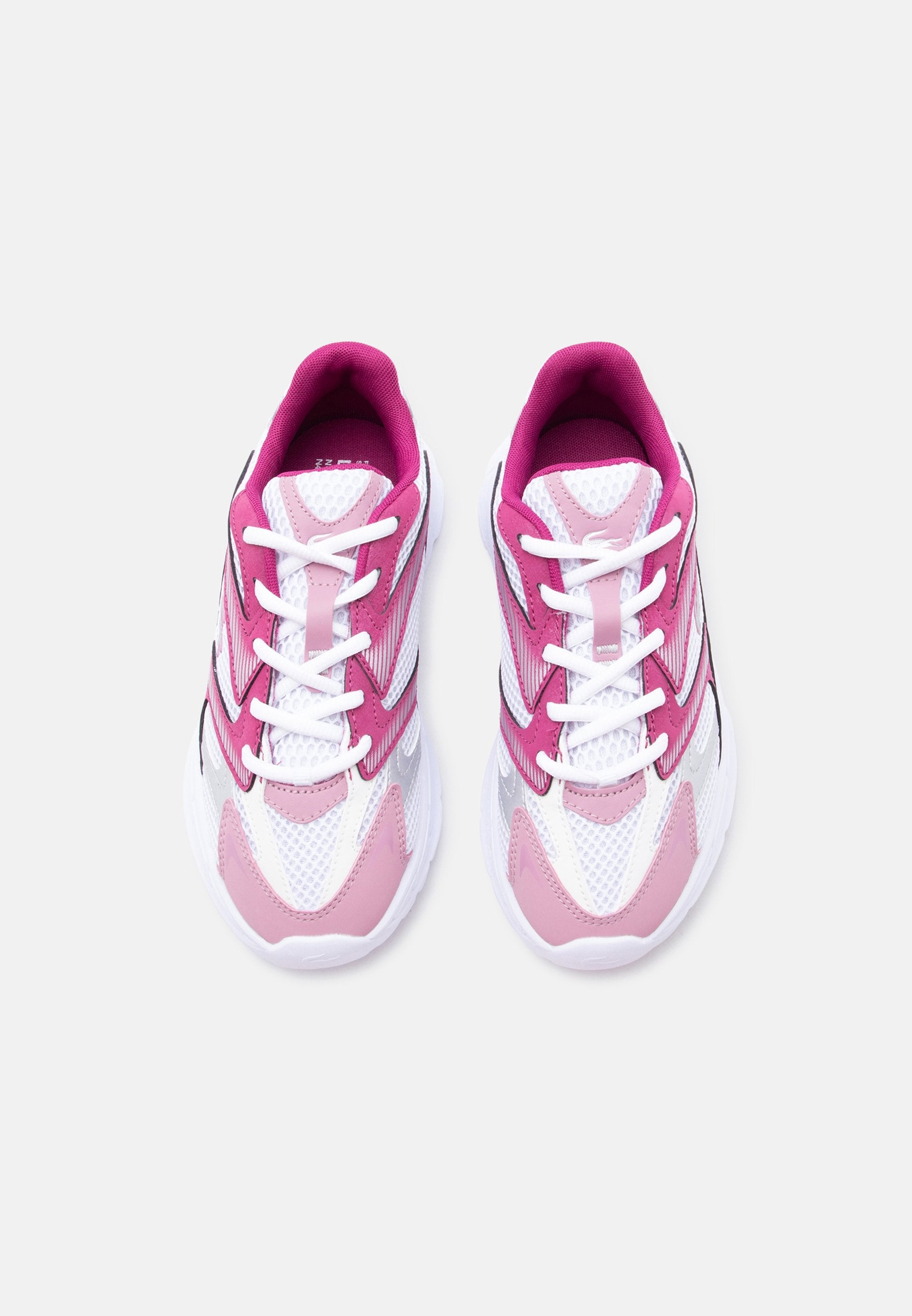 JUNIOR L003 NEO SHOT BLUSH LACES - Trainers - white/dark purple