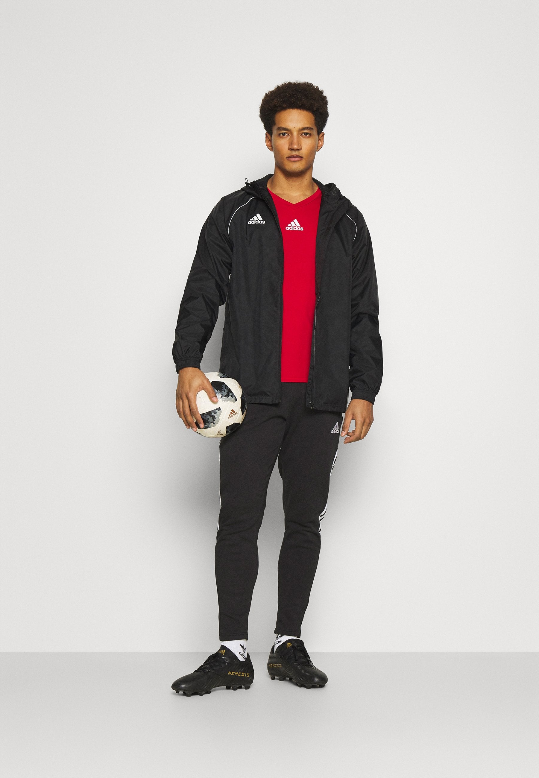 TEAM BASE TEE - Long sleeved top - red