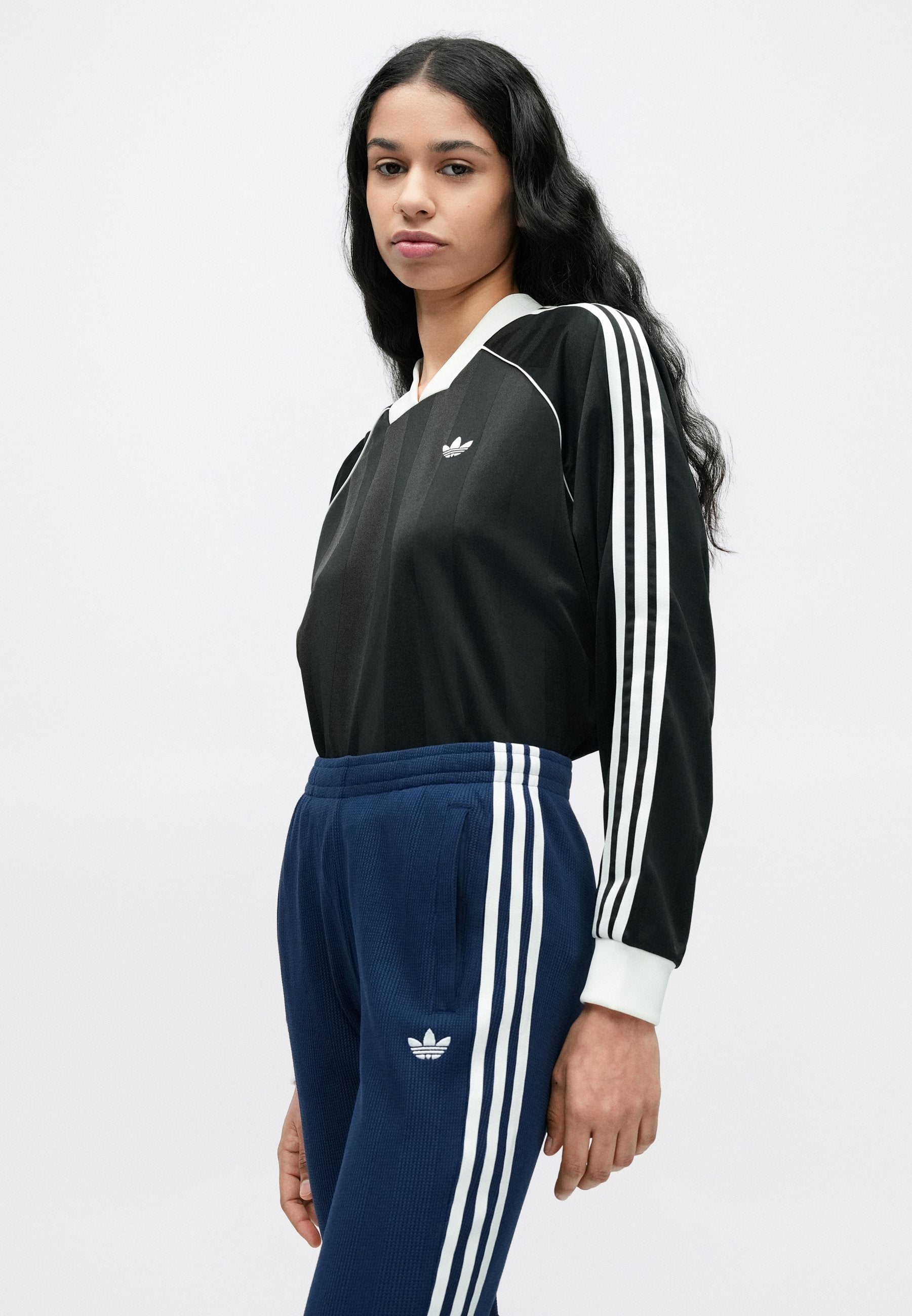 Long sleeved top - black