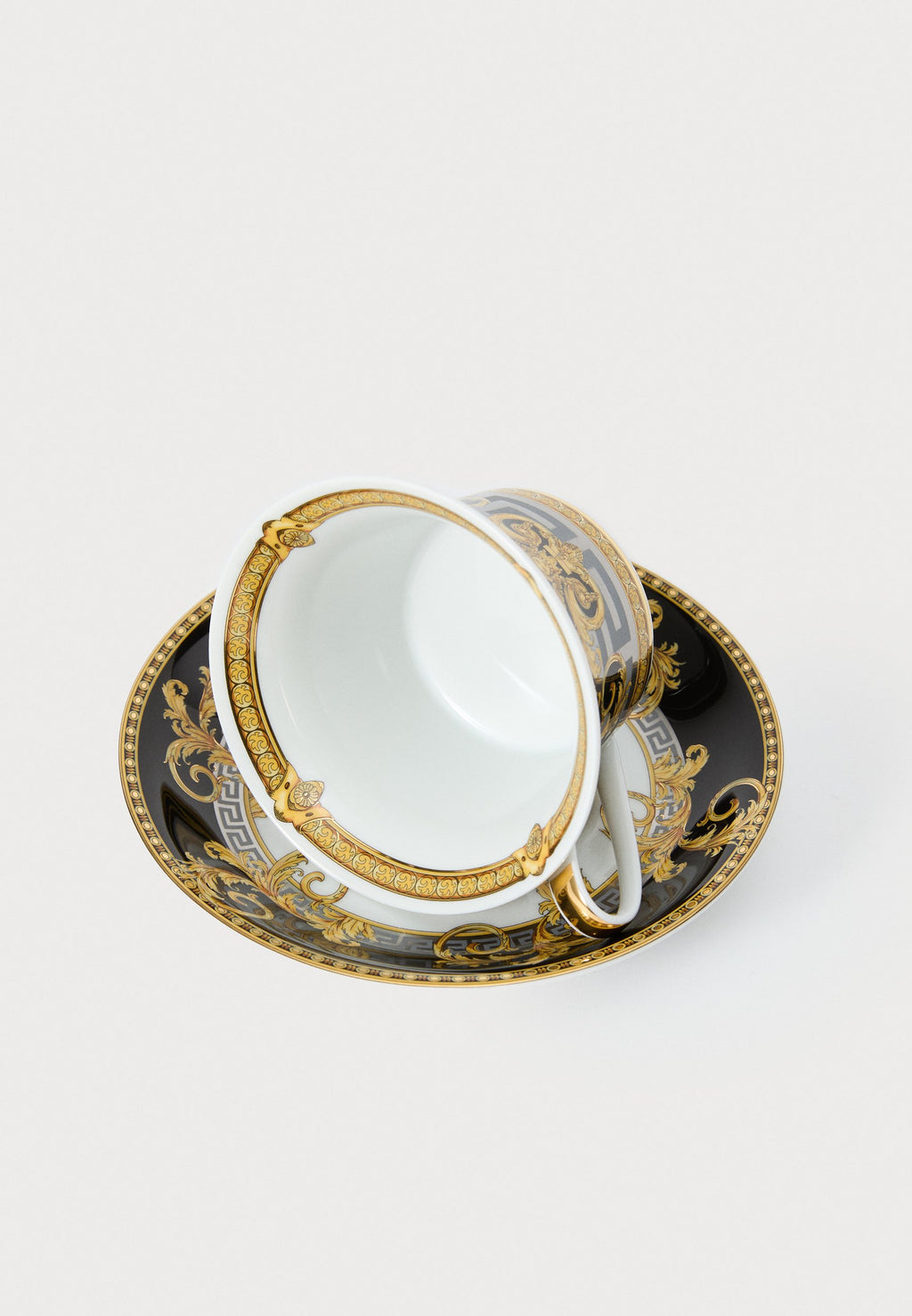 CUP SAUCER 4 LOW SET - Saucer - prestige gala