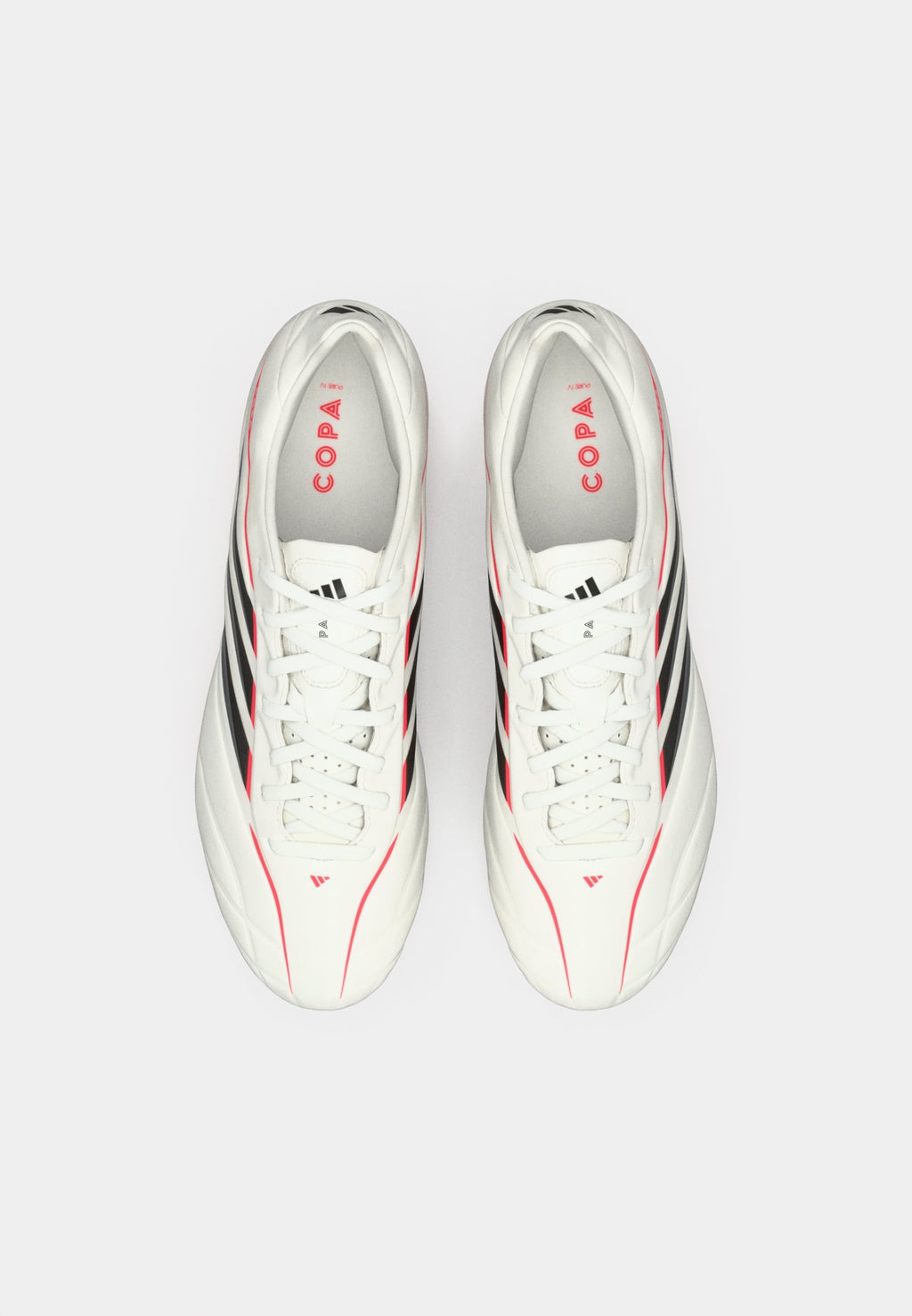 COPA PURE IV CLUB - Firm-ground football boots - metallic/core black/lucid red