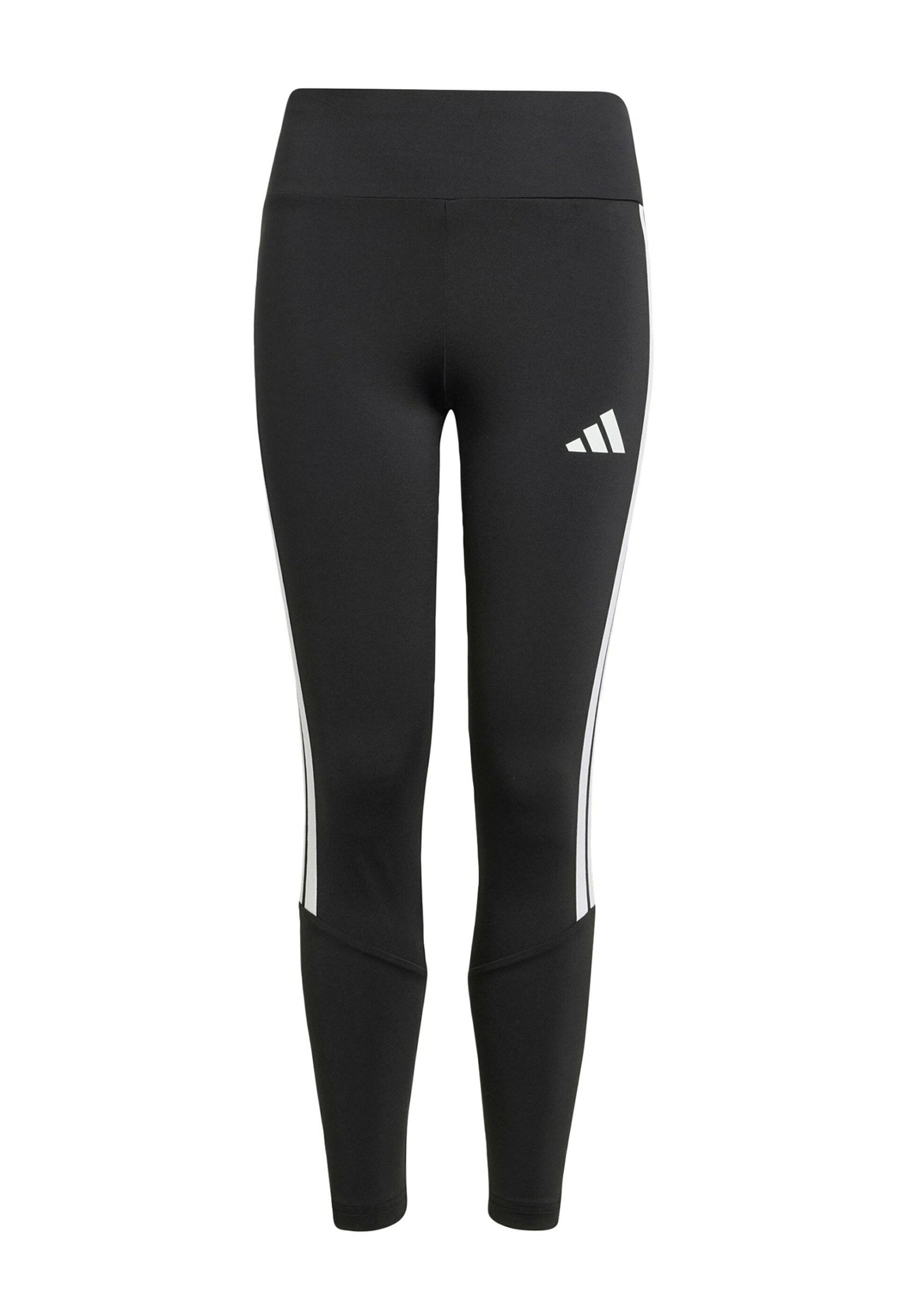 ESSENTIAL UNISEX - Leggings - Trousers - black   white