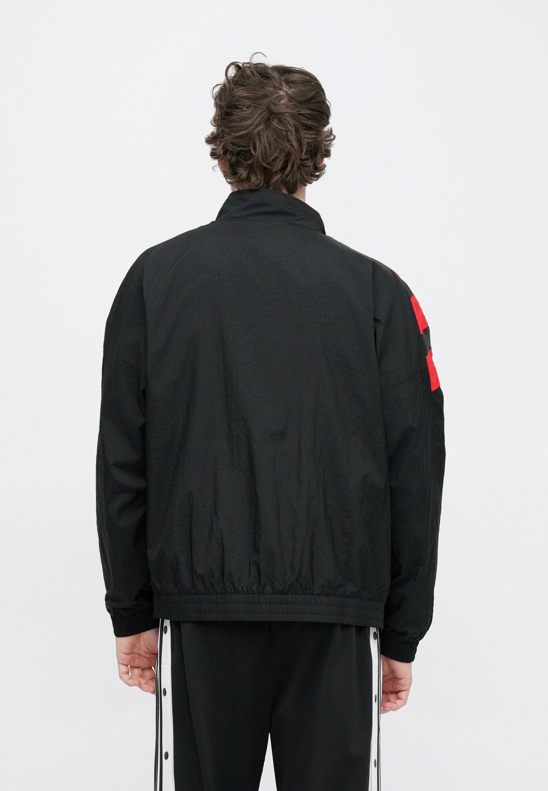 ARCH - Training jacket - black/better scarlet