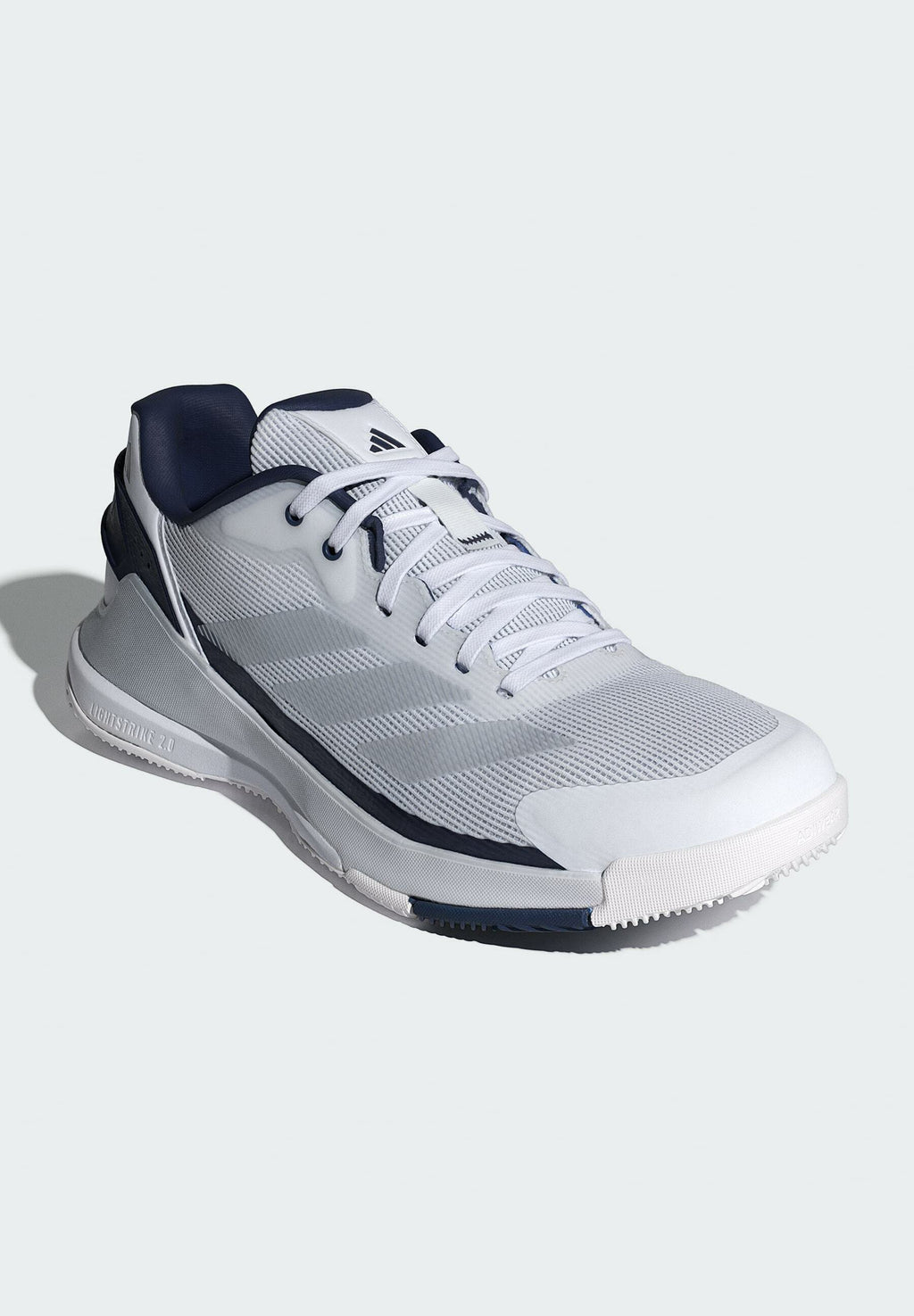 CRAZYQUICK LIGHTSTRIKE PADEL - Padel shoes - cloud white   silver metallic   dark blue