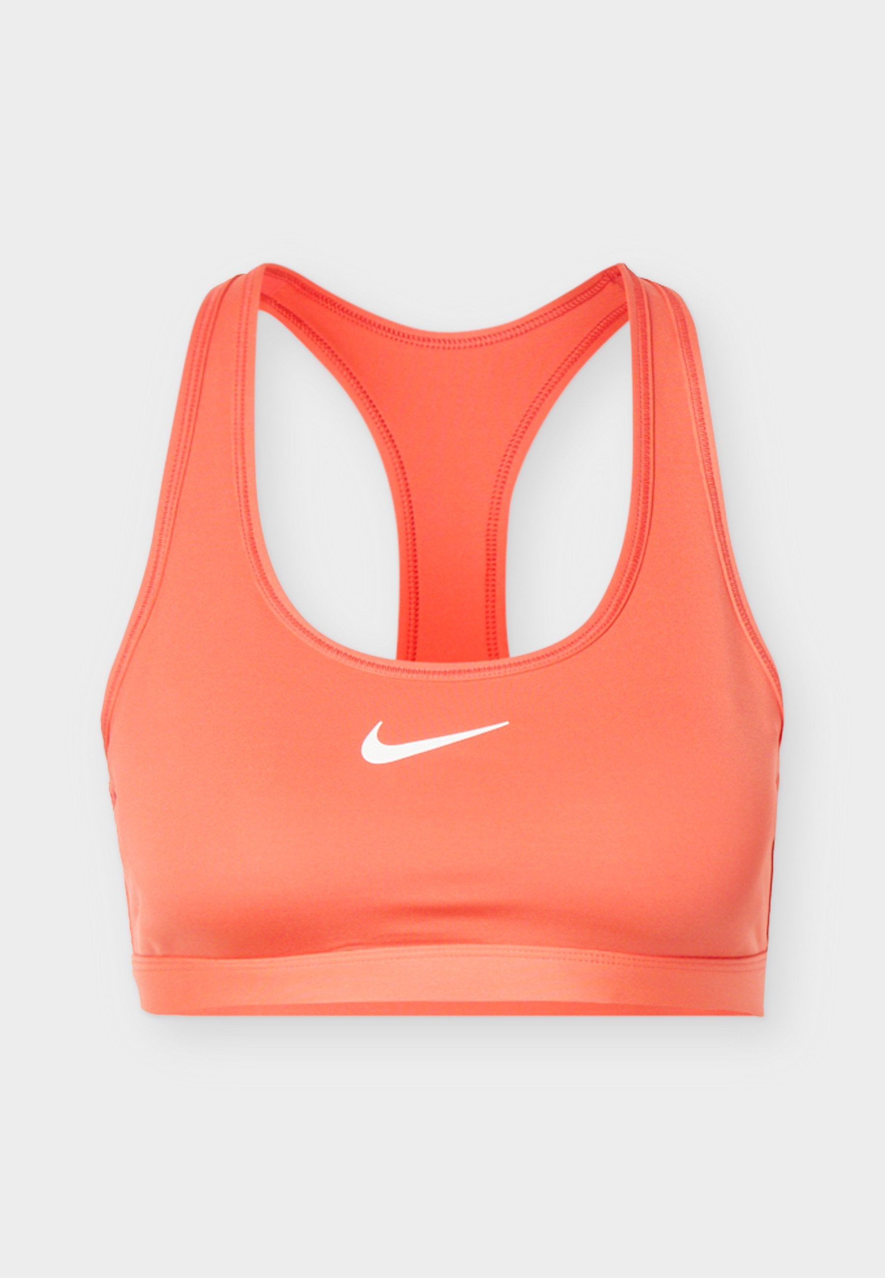 BRA - Medium support sports bra - light crimson/white