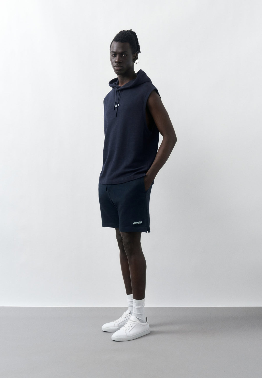 Hoodie - dark blue