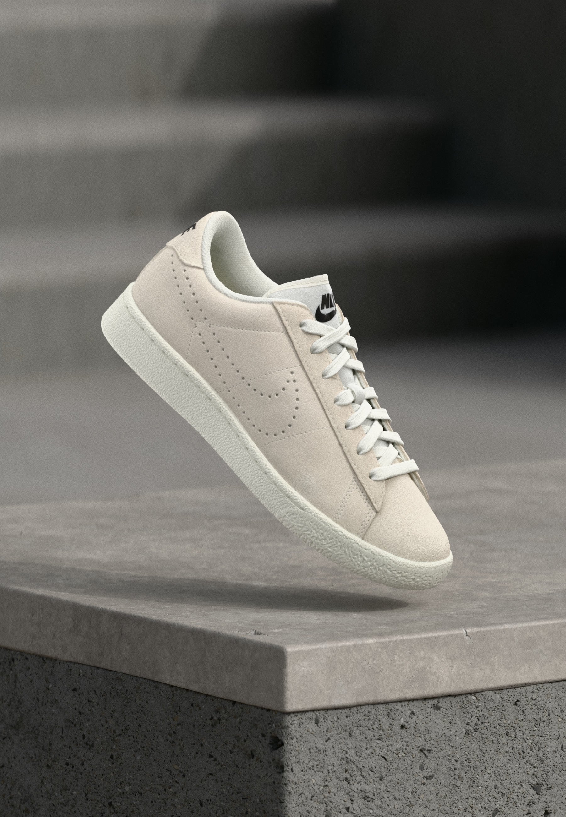 TENNIS CLASSIC - Spor Ayakkabı - kirli beyaz/siyah