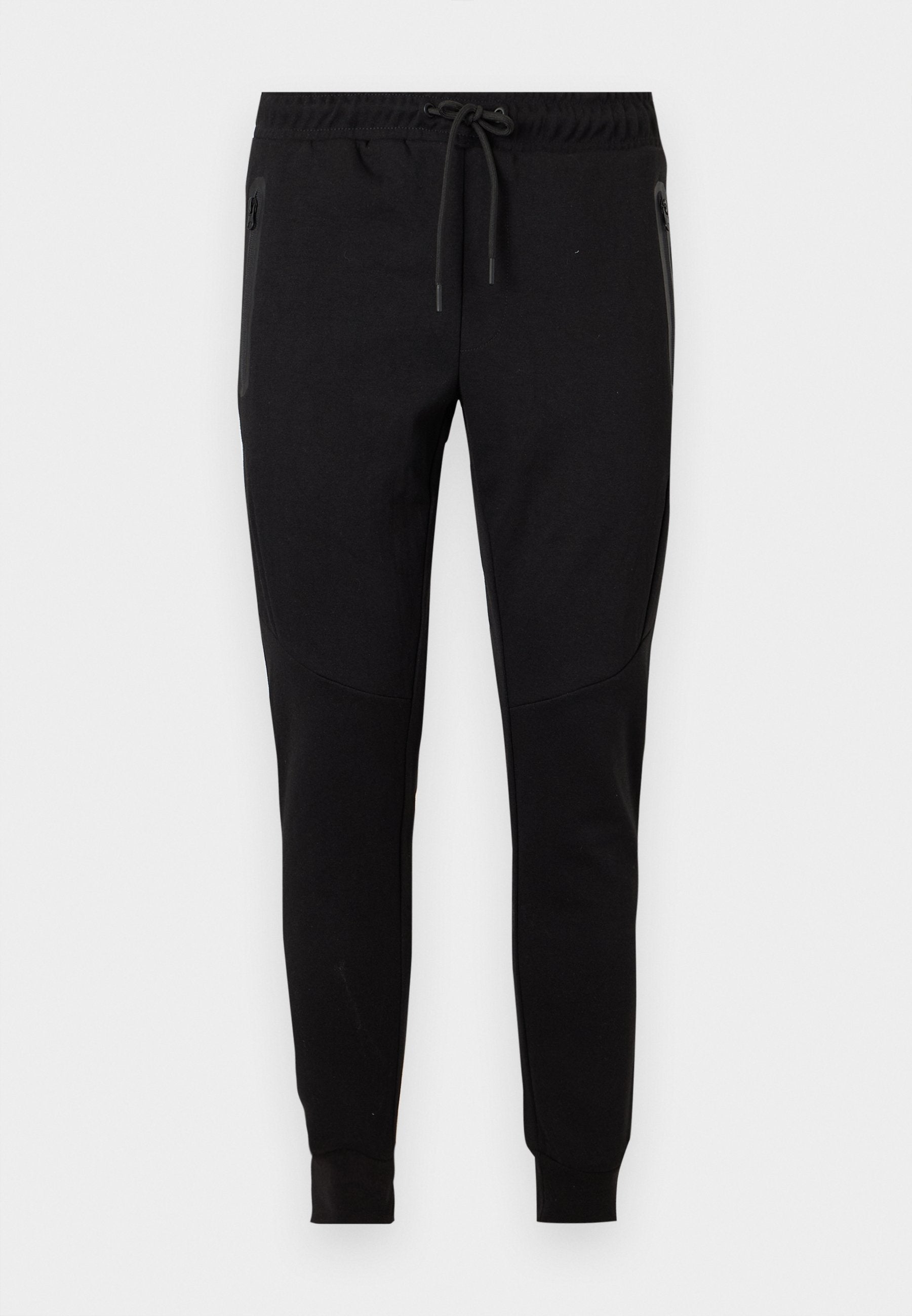 Slim Fit - Tracksuit bottoms - black