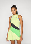 NIKECOURT SLAM TANK - Üst - lemon twist/black/mean green/black