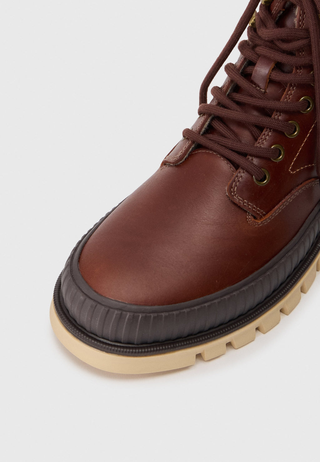 NEBRADA - Winter boots - cognac