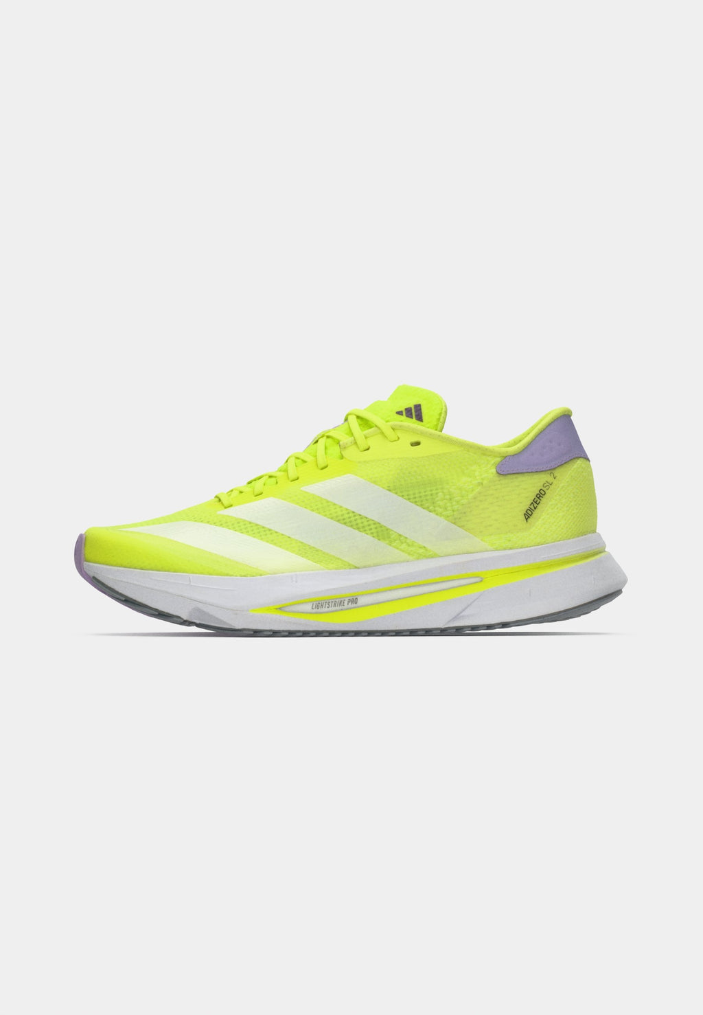 ADIZERO SL2 - Yol koşu ayakkabıları - solar yellow/footwear white/powder plum