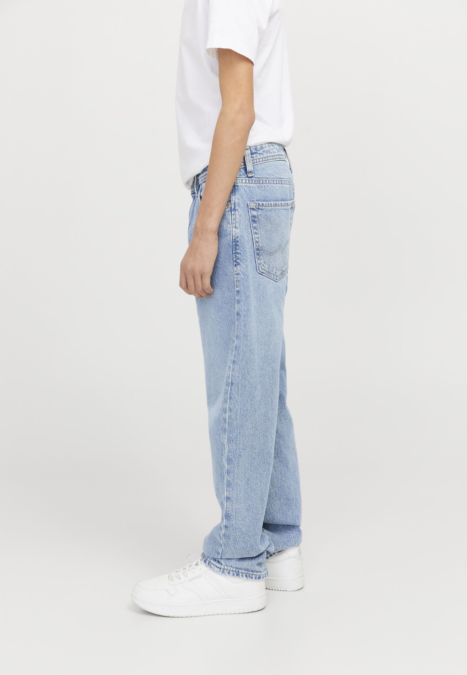 Relaxed Fit JJICHRIS JJORIGINAL SQ 855 NOOS JNR Junior - Jean droit - denim bleu