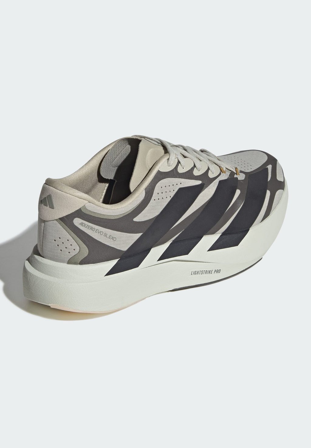 ADIZERO EVO SL EXO M - Trainers - putty grey/utility black/iron met.