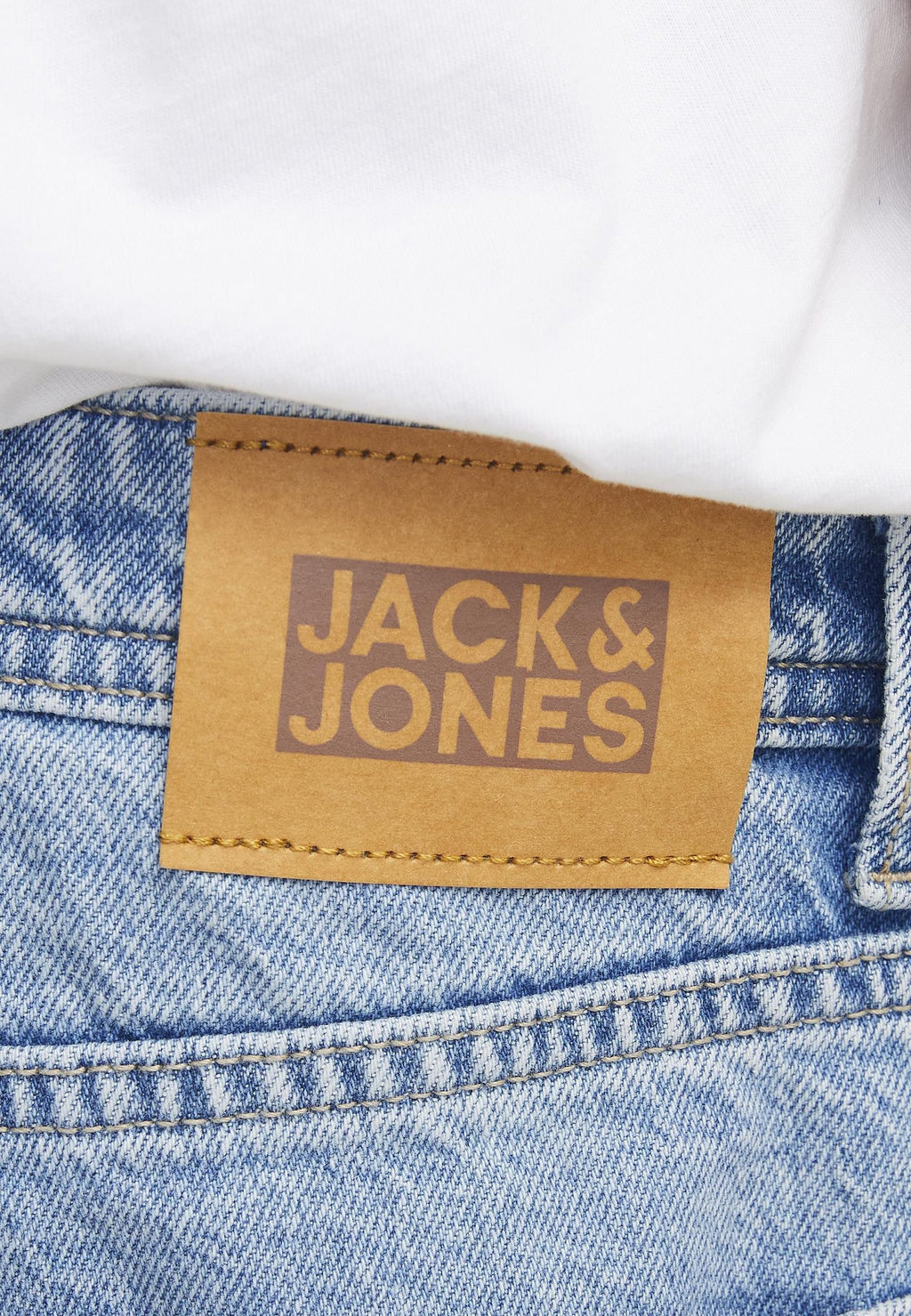 Relaxed Fit JJICHRIS JJORIGINAL SQ 855 NOOS JNR Junior - Jean droit - denim bleu