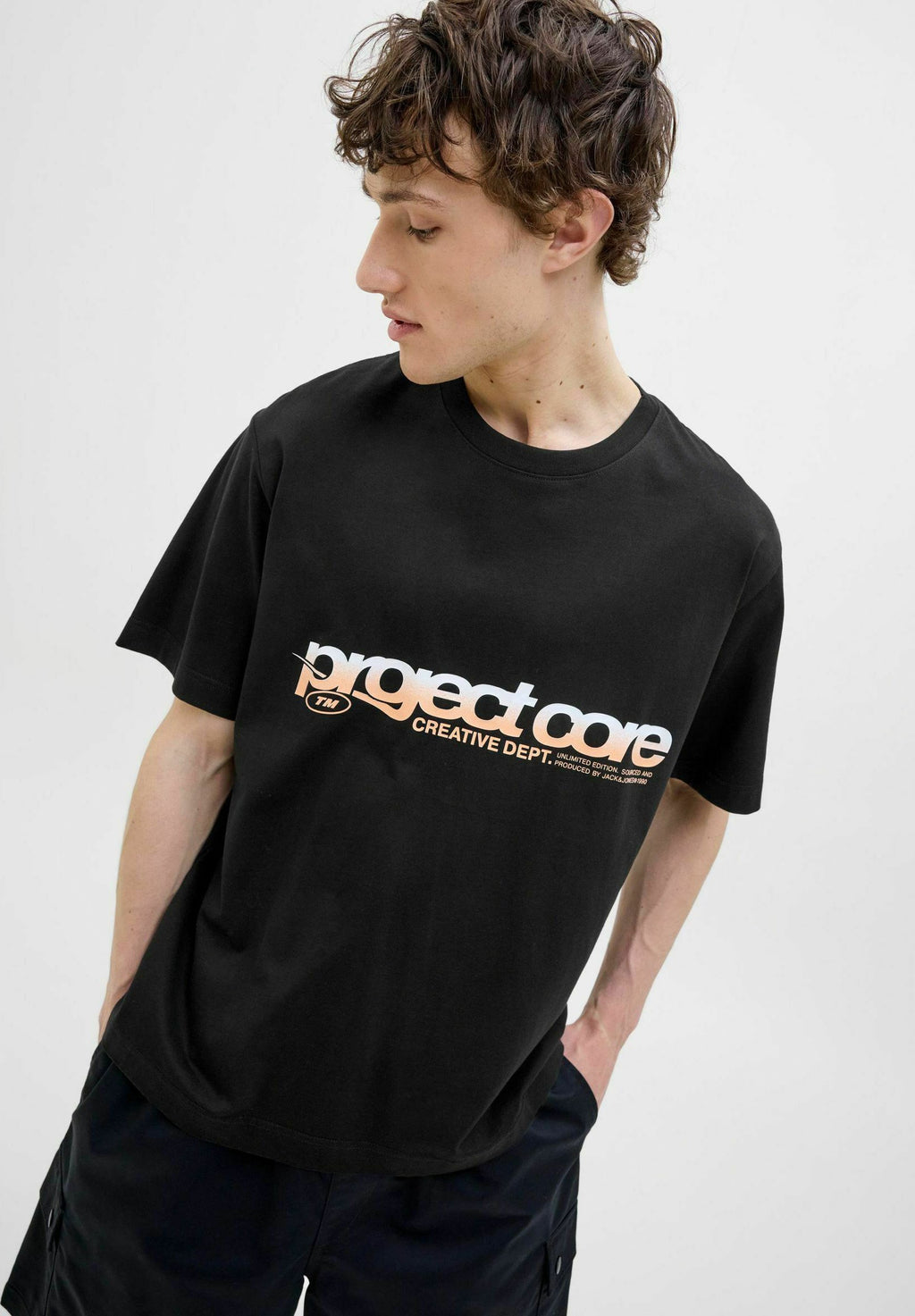Printed - Print T-shirt - black