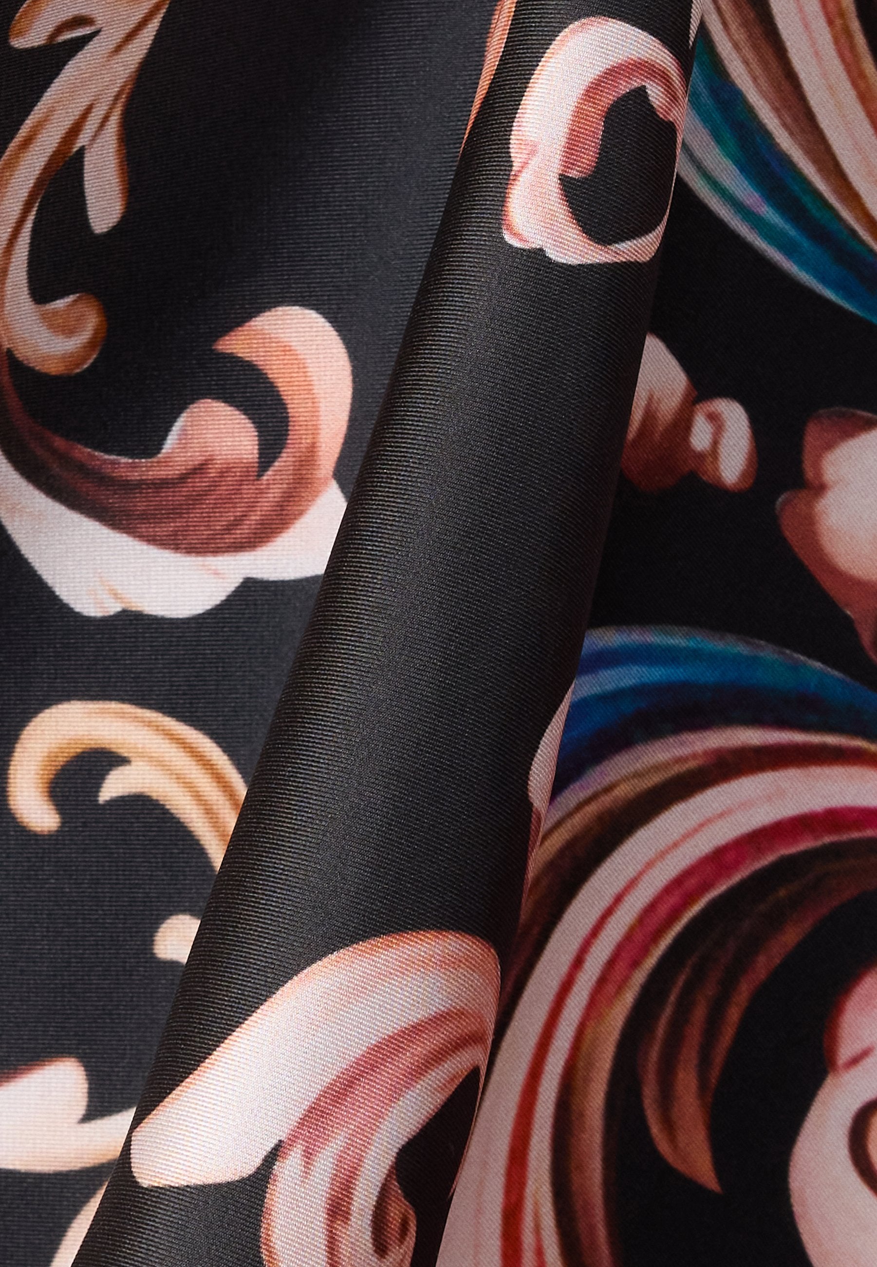 FOULARD UNISEX - Foulard - black/orchid