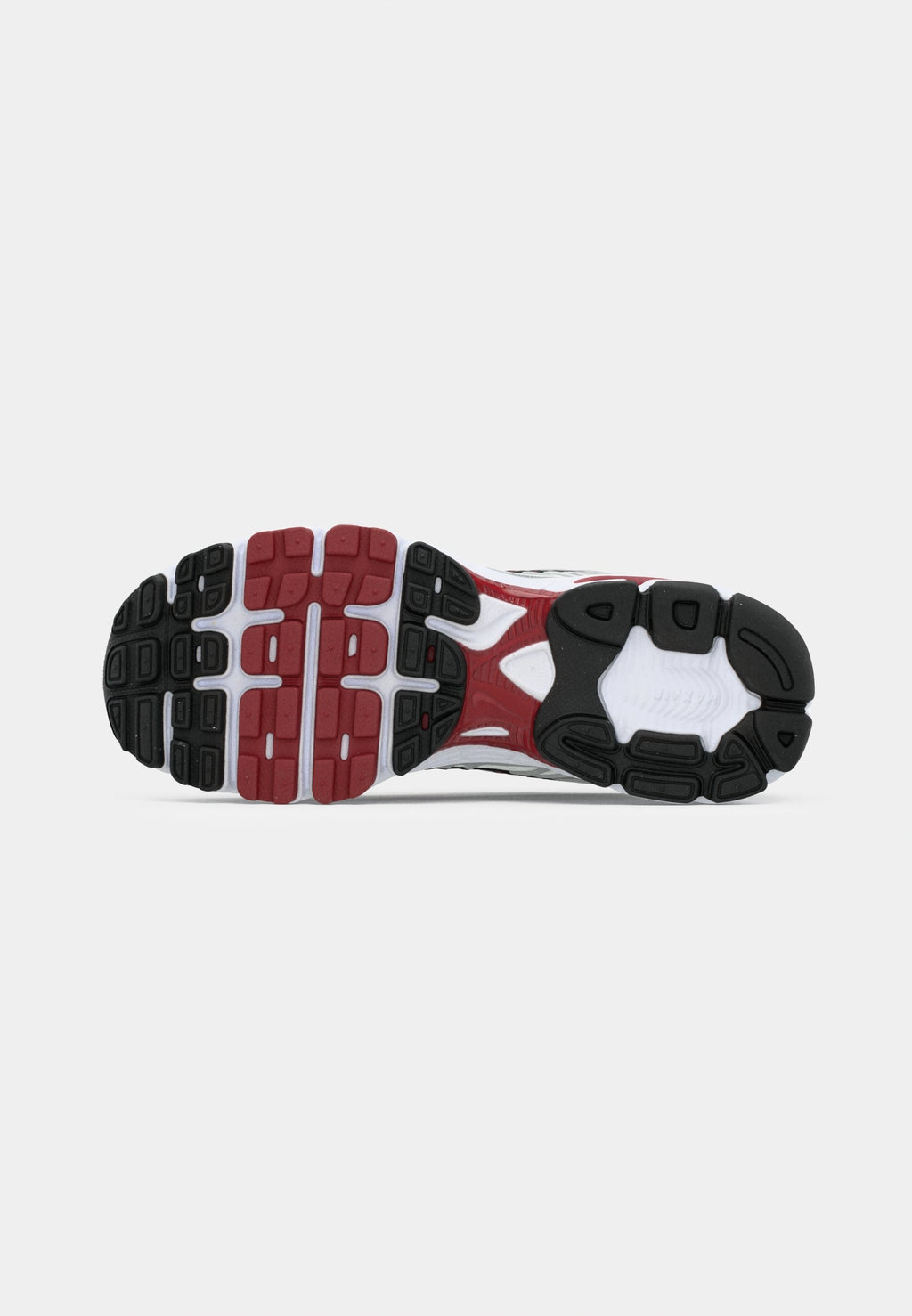 AIR MAX MOTO 2K - Antrenman Ayakkabısı - beyaz/koyu kırmızı/metalik gümüş rengi/siyah/mat gümüş rengi