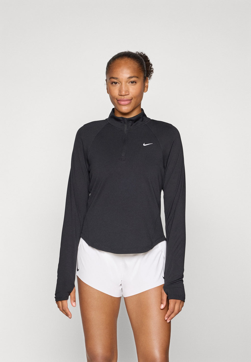 TEMPO  - Long sleeved top - black/white