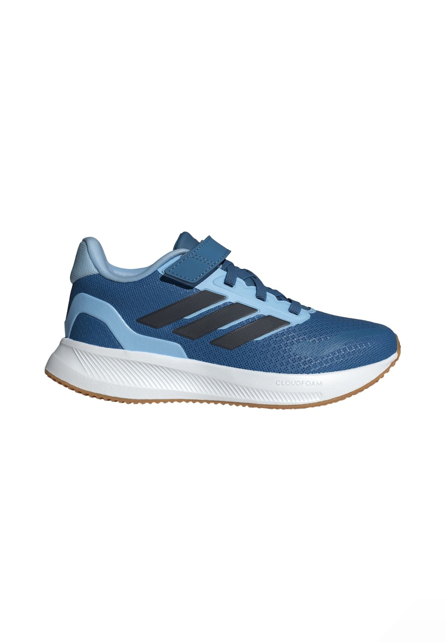 RUNFALCON 5 UNISEX - Road running shoes - dusky ink legend ink glow blue