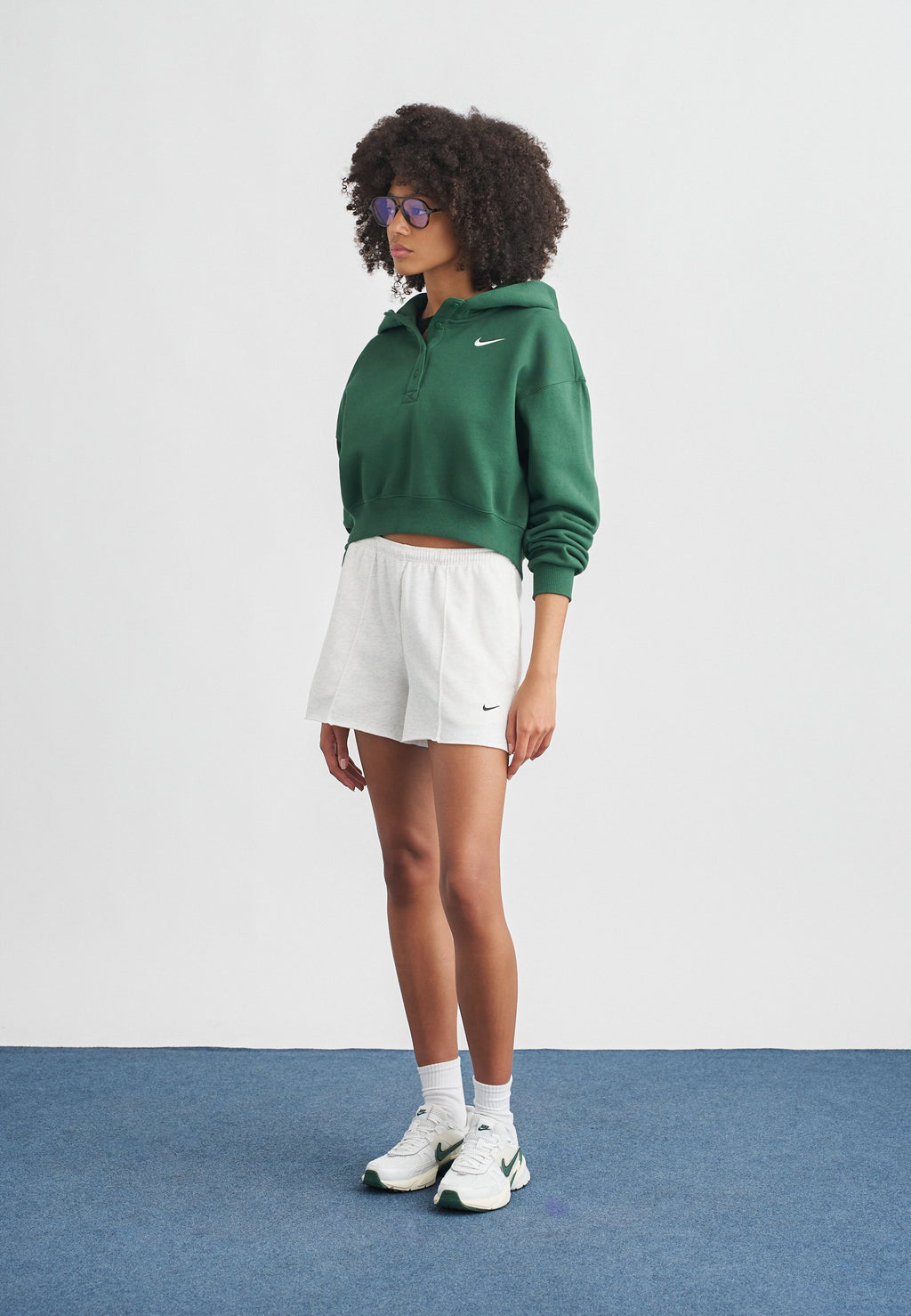 Shorts - birch heather/white/black