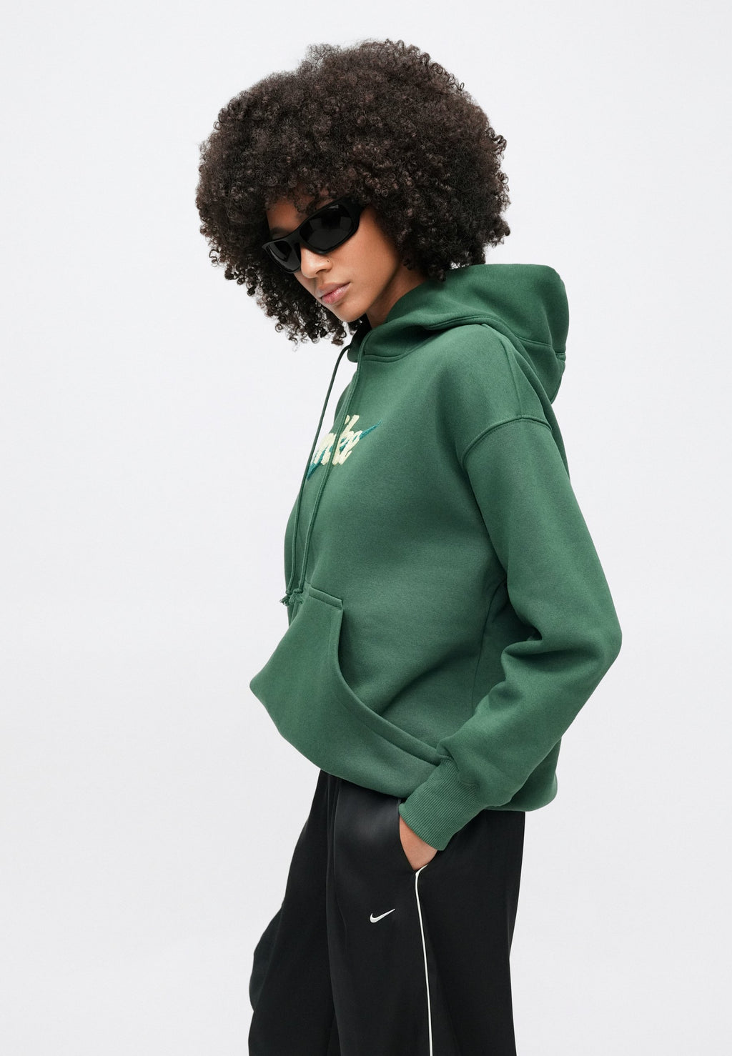 LOGO - Hoodie - sapin/bois de chêne