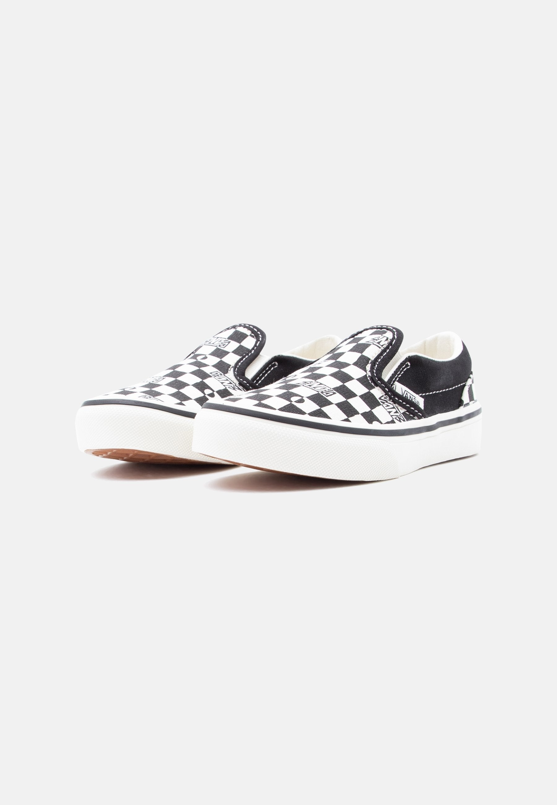 CLASSIC SLIP ON UNISEX - Slip-ons - black/white