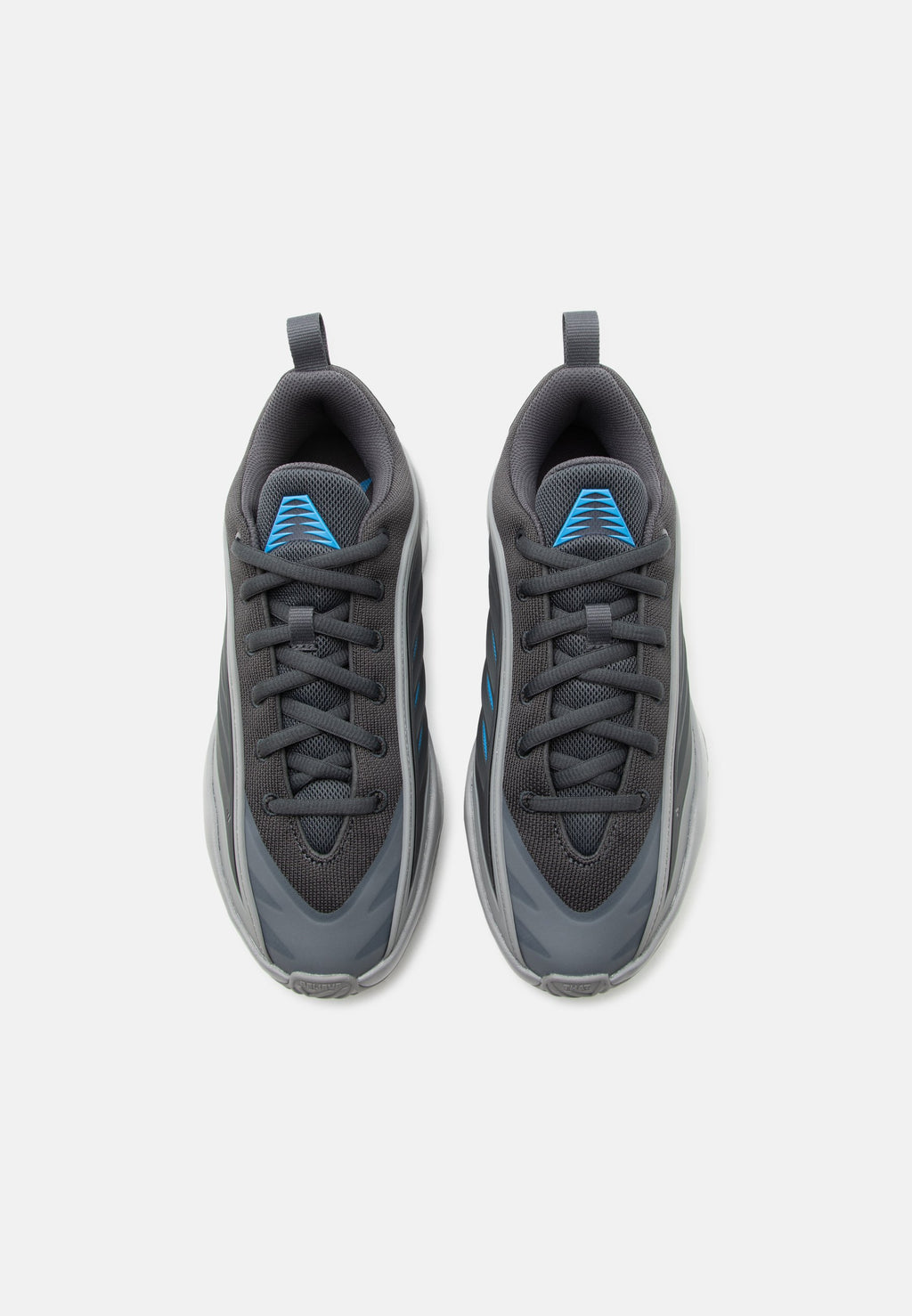 BELIEVE THAT 1 UNISEX - Basketball shoes - carbon/grey three/lucid ray blue