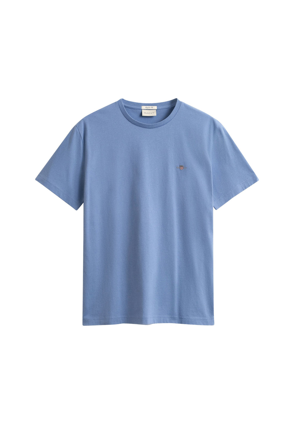 T-SHIRT REG SHIELD MANCHES COURTES - T-shirt basique - denim délavé