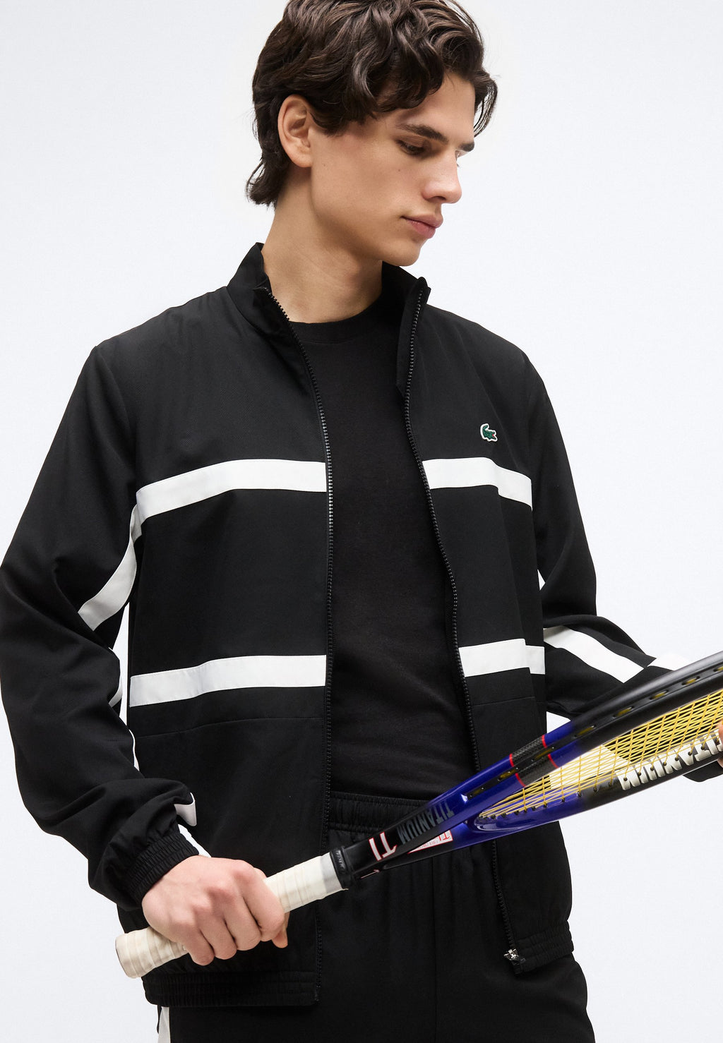 SURVÊTEMENT DE TENNIS - Survêtement - noir/blanc
