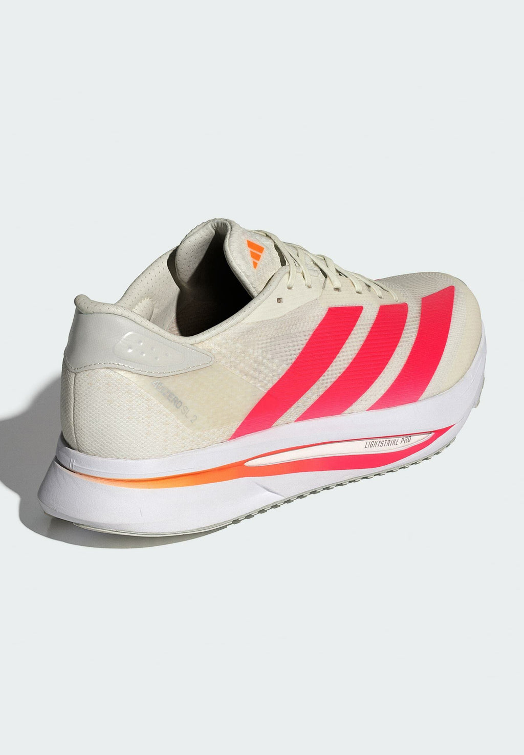 ADIZERO SL2 - Road running shoes - off white/pure orange/lucid red