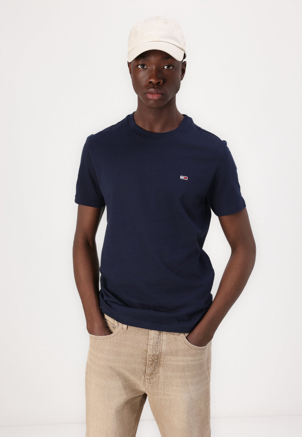 SLIM TEE 2 PACK - تي شيرت أساسي - رمادي/كحلي داكن