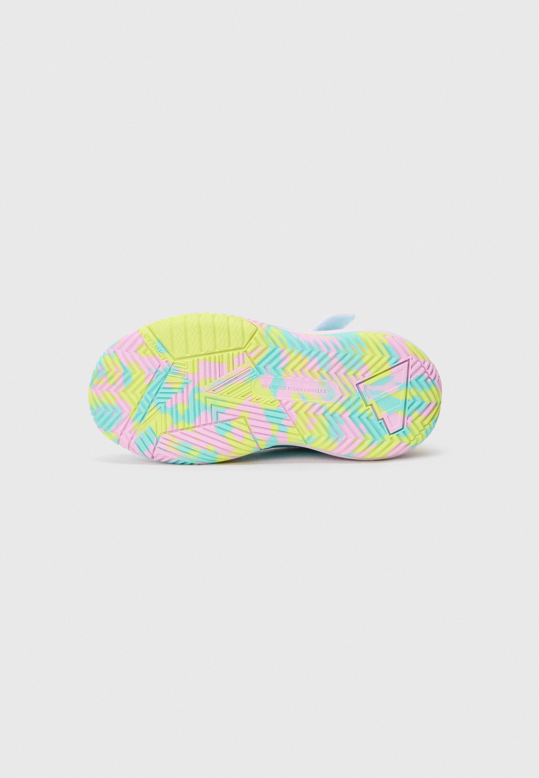 OWNTHEGAME 3.0 K UNISEX - Basketball shoes - flash aqua/bliss lilac/white