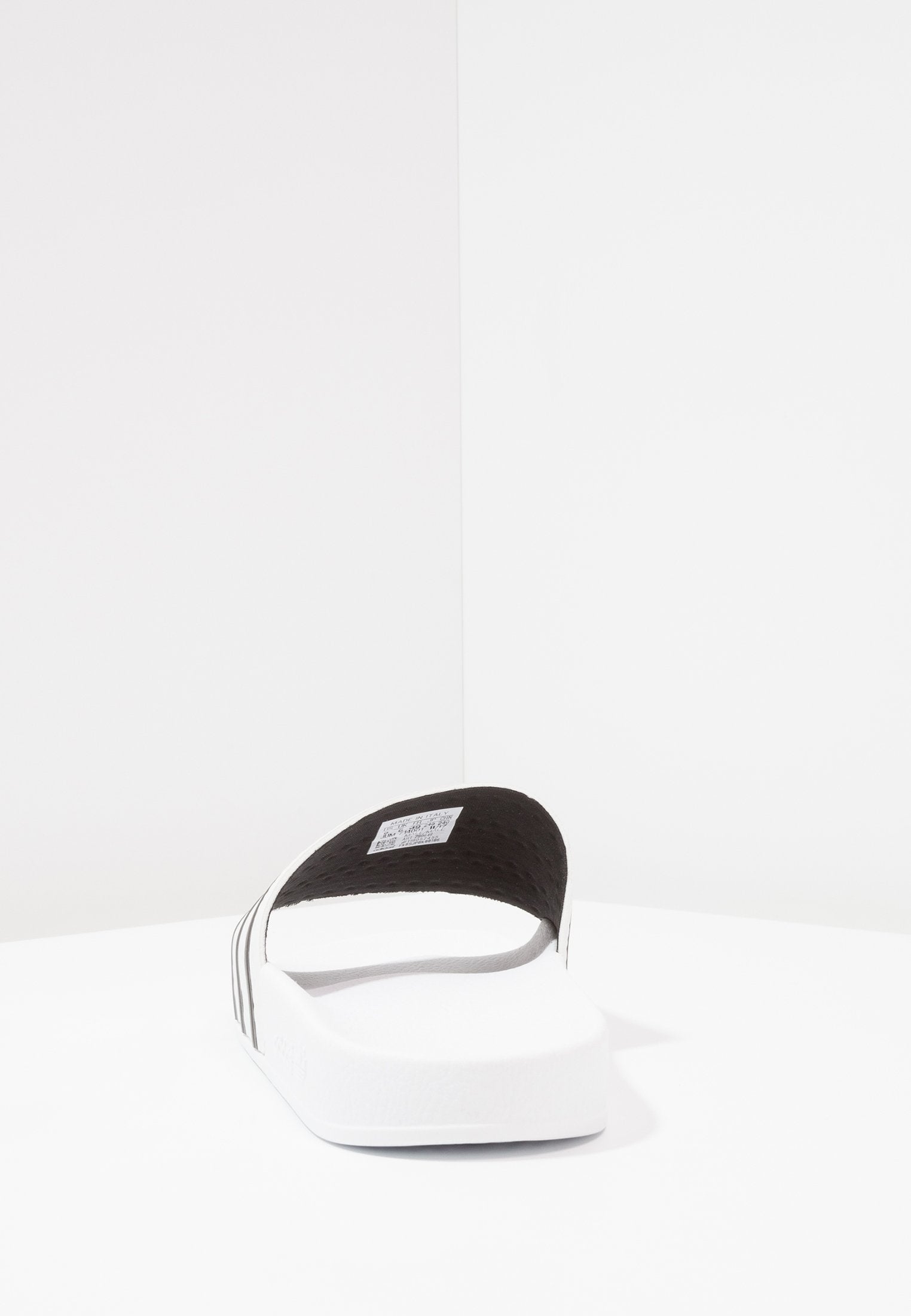 ADILETTE - Pool slides - white/black