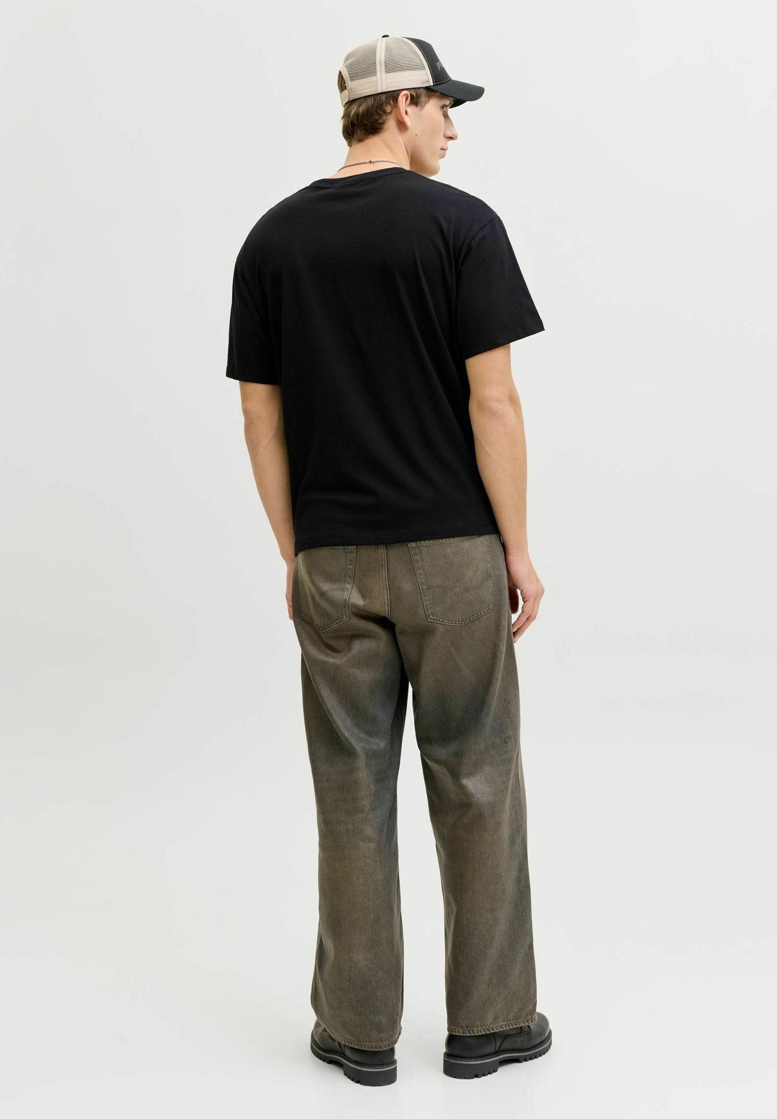 T- - Print T-shirt - black