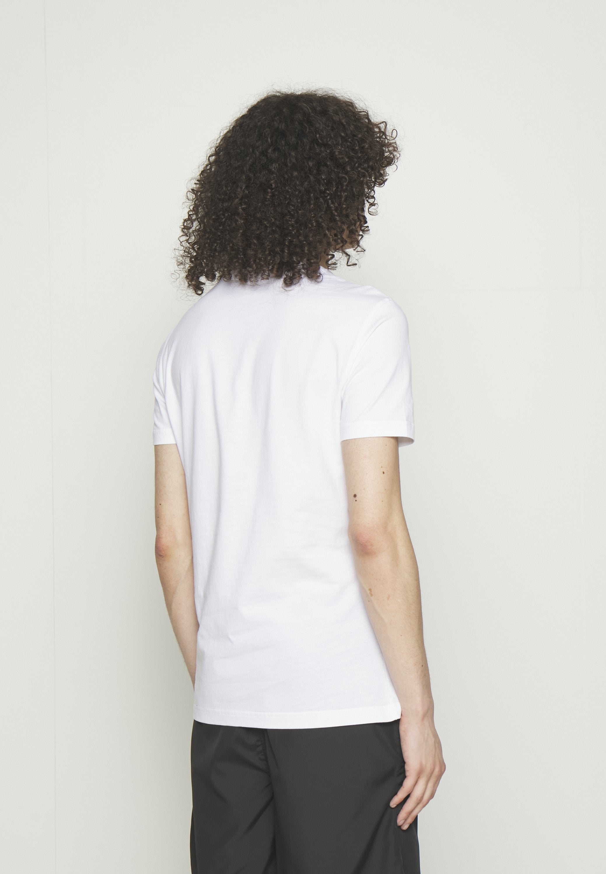 CORE INSTITUTIONAL LOGO SLIM TEE - Print T-shirt - bright white