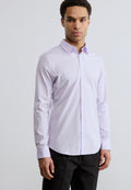 CHEMISE CINTREE STRETCH - Chemise - lilas île