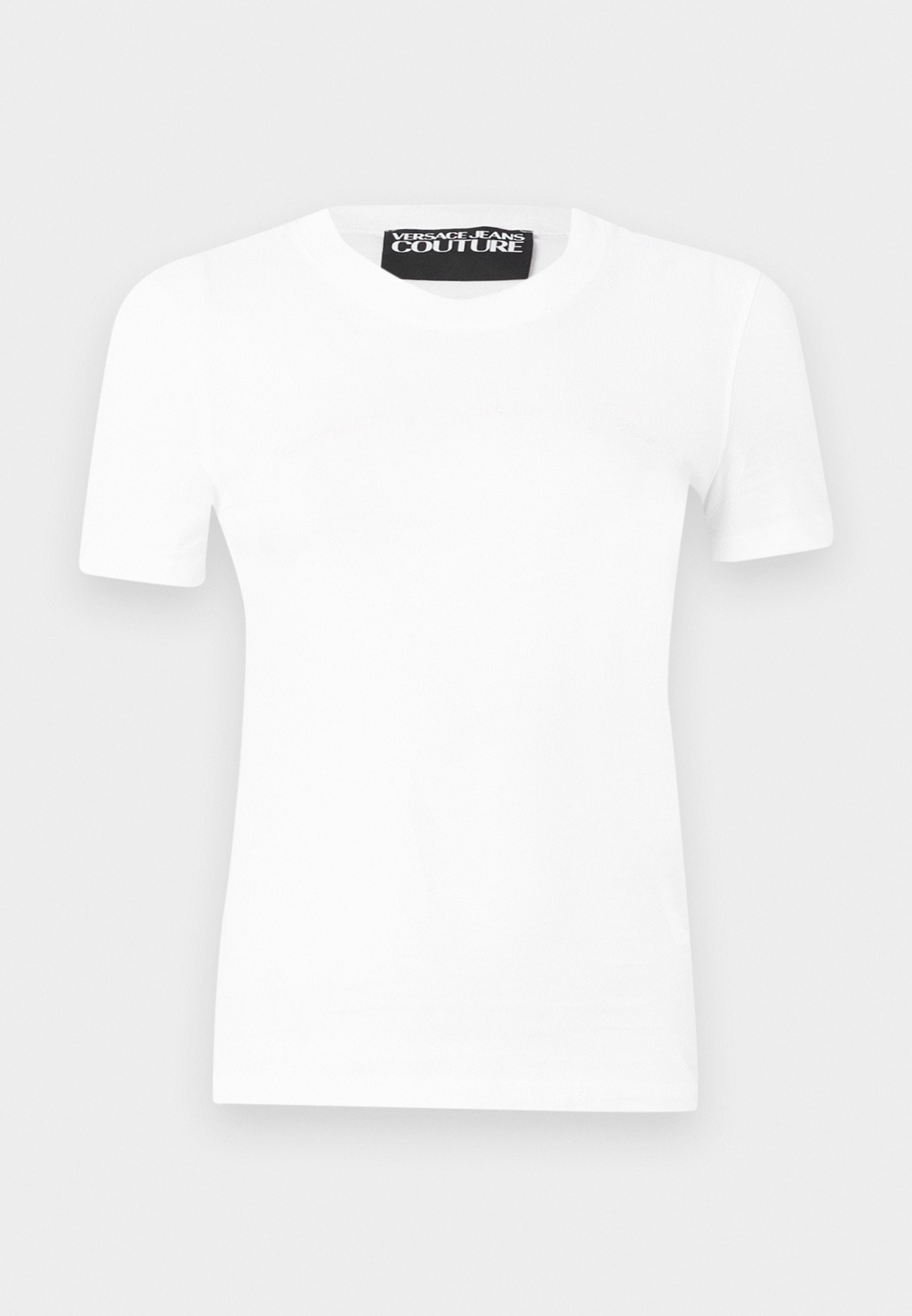 CURSIVE LOGO GLITTER - Basic T-shirt - white