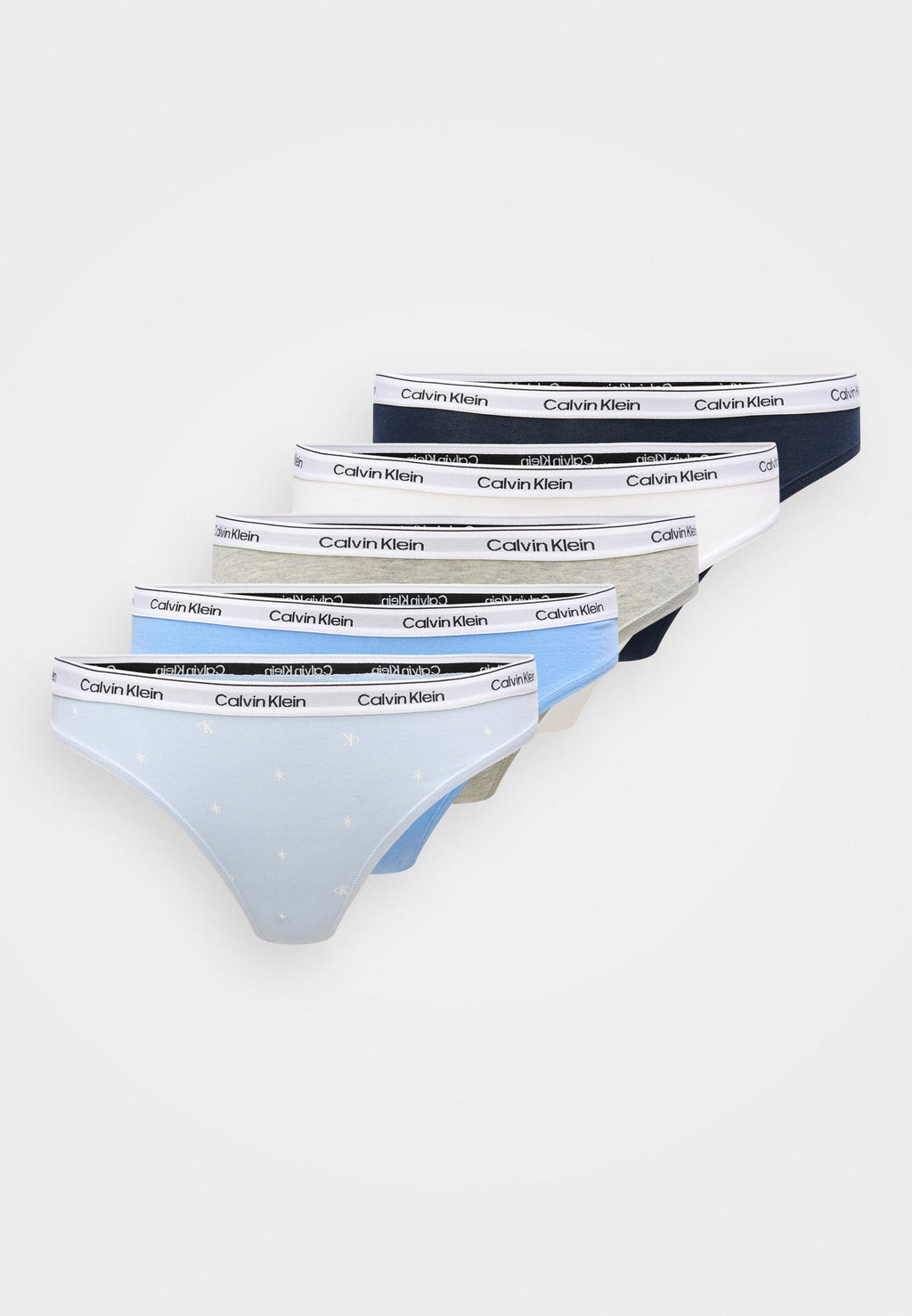 ICON LOGO 5 PACK - Briefs - shoreline/blue descent/white/grey