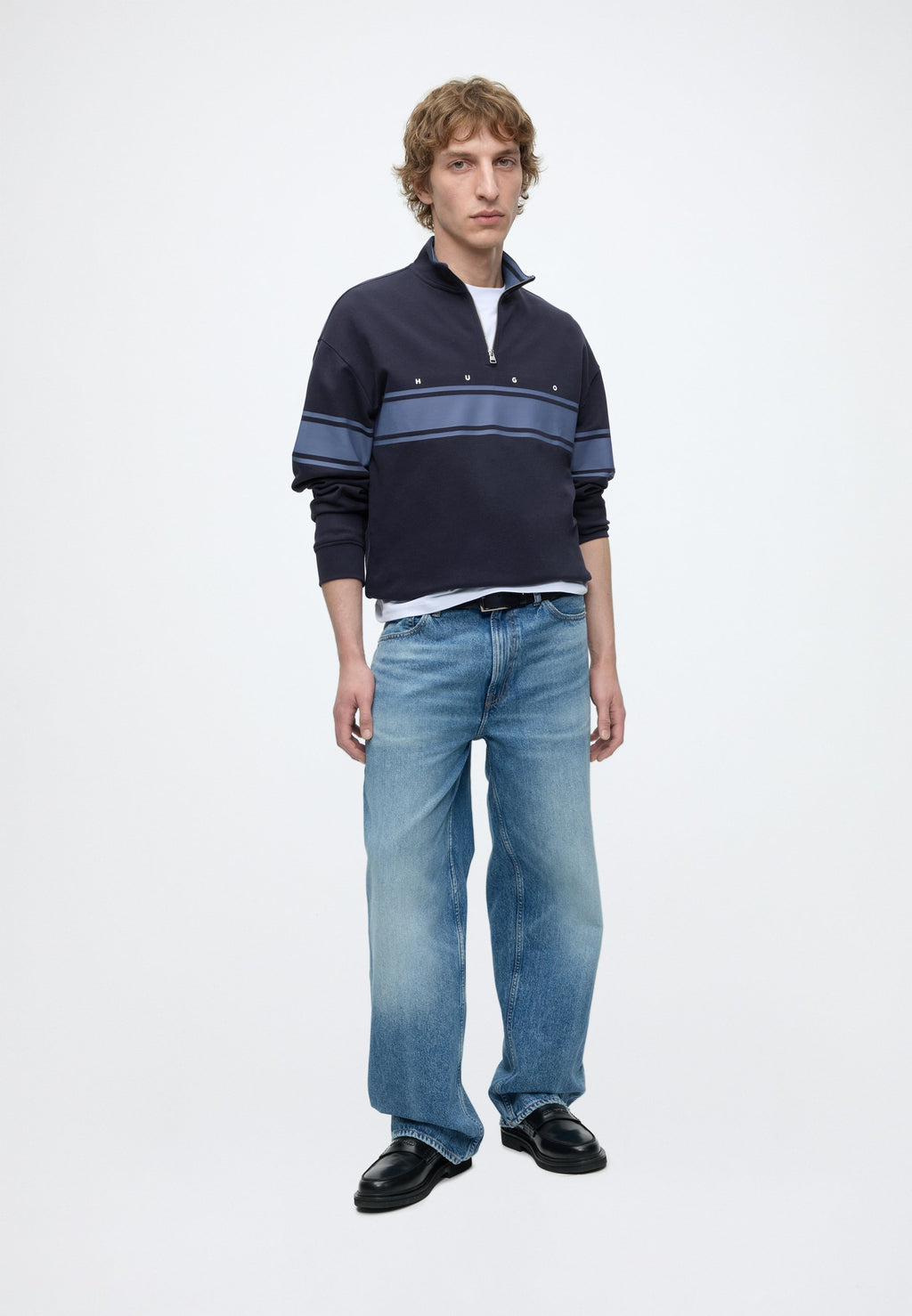 DEMSIZIP - Sweatshirt - dark blue
