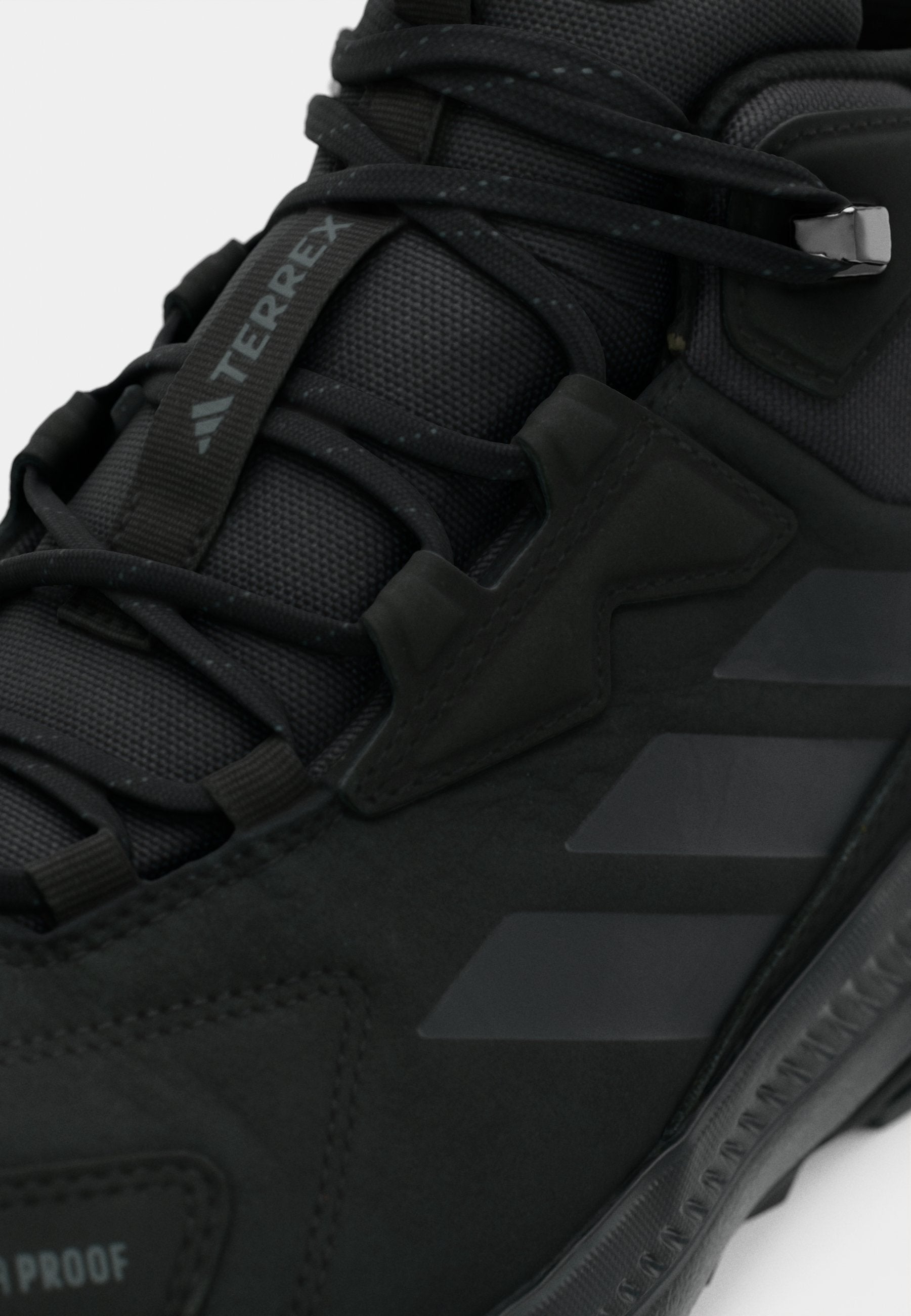 ANYLANDER MID - Hiking shoes - core black/carbon/grey four