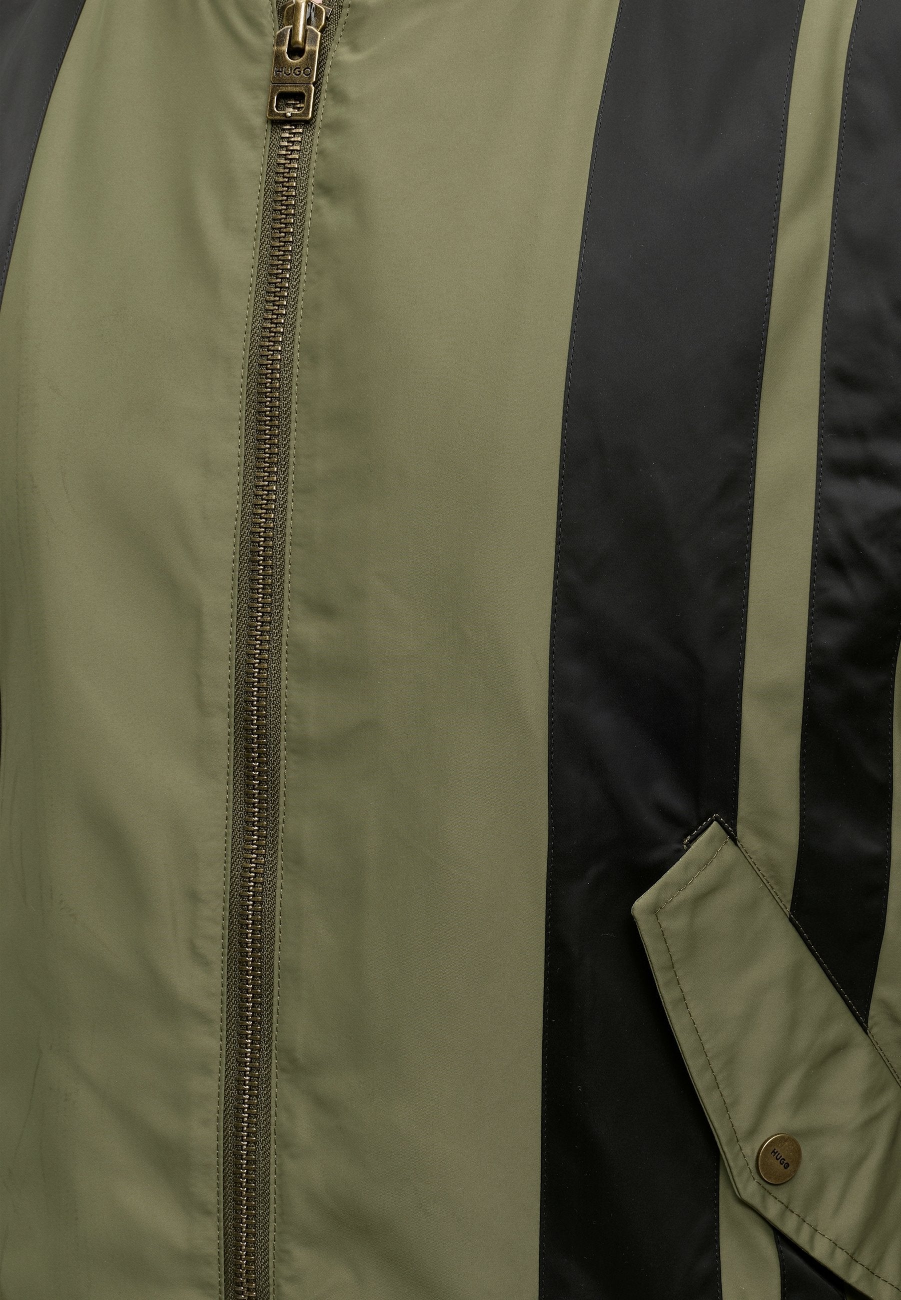BADAMO - Bomber Jacket - open green