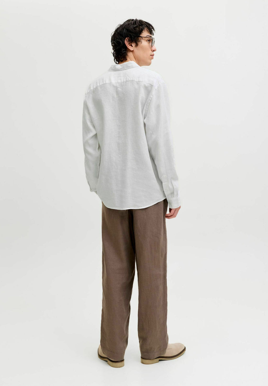 Casual Relaxed Fit - Shirt - bright white