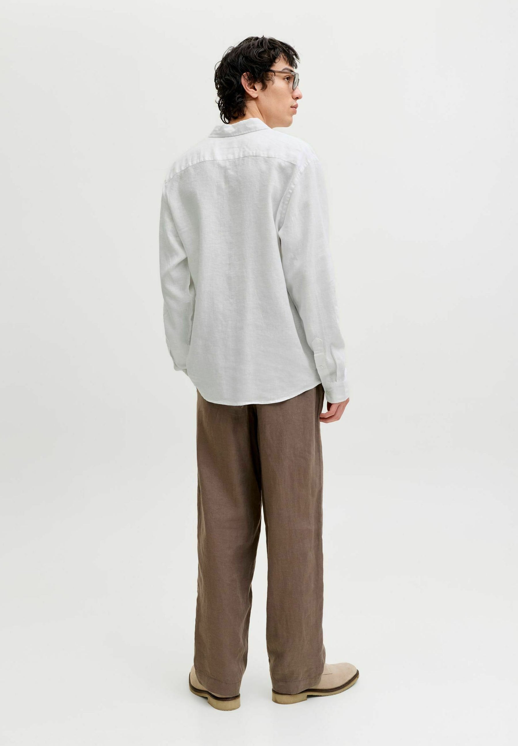 Casual Relaxed Fit - Shirt - bright white