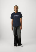 JJALVIS TEE CREW NECK 3 PACK - Print T-shirt - kombu green/navyblazer/black